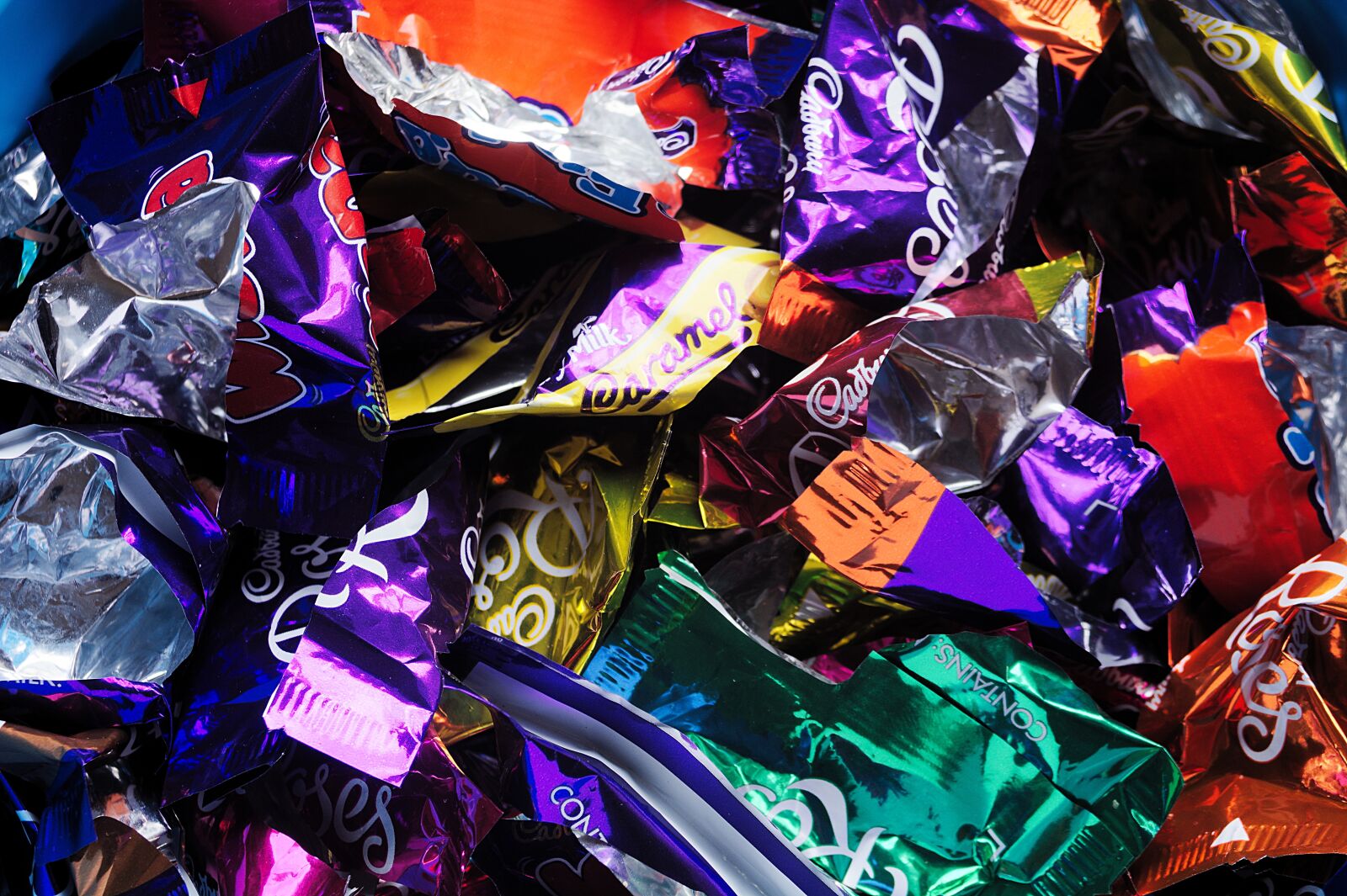 Nikon D7100 sample photo. Wrappers, sweet, chocolate photography
