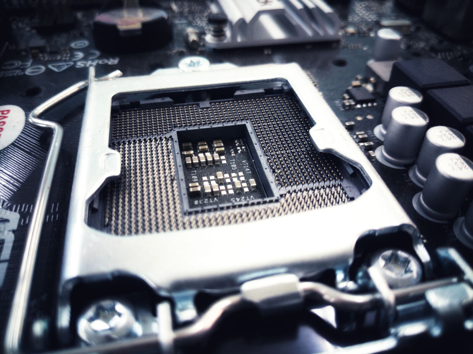 HUAWEI JKM-LX2 sample photo. Cpu, socket, processor photography