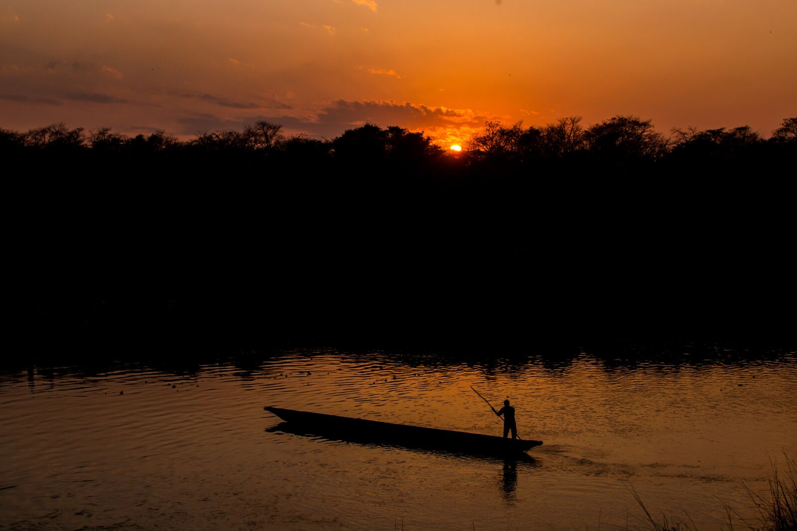 Canon EOS 70D sample photo. Boatman, boat, river photography