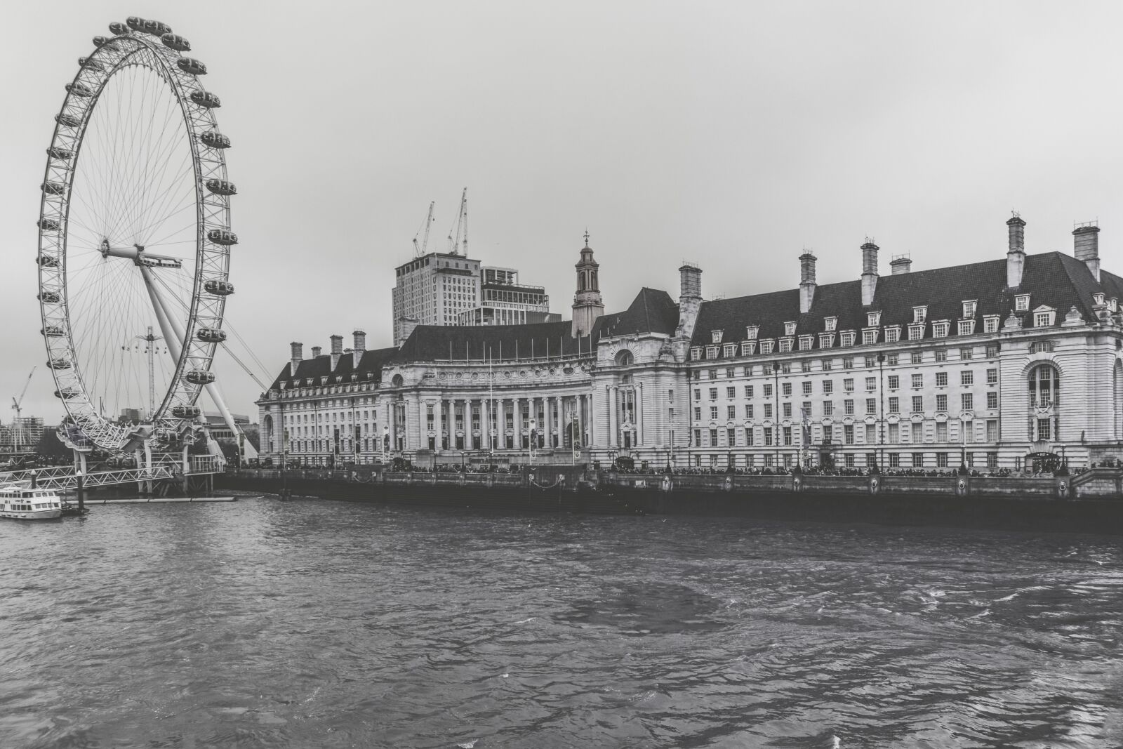 Nikon D3300 sample photo. London eye, ferris wheel photography