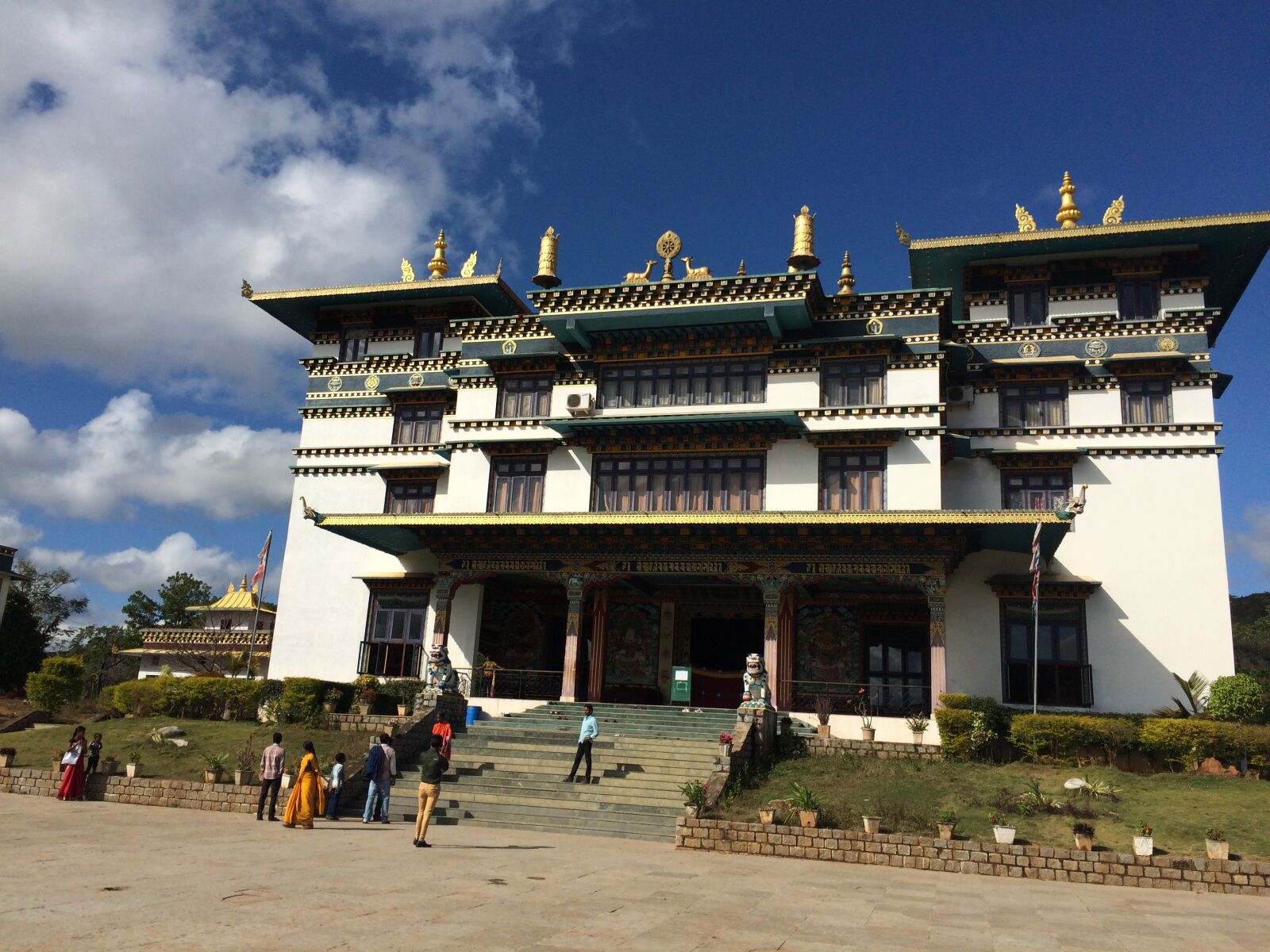 iPhone 5s back camera 4.15mm f/2.2 sample photo. Monastry, buddhist, religious photography