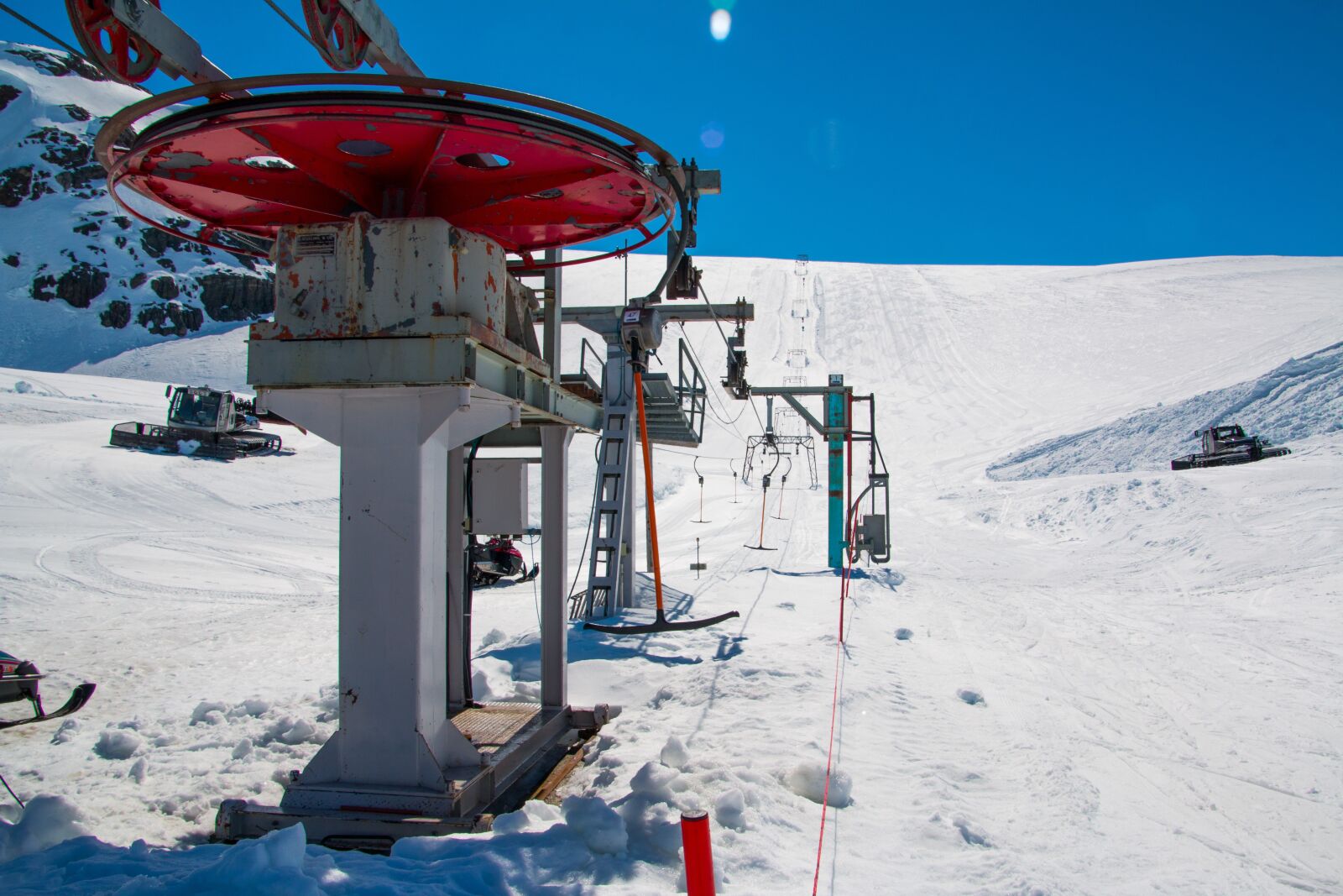 Canon EOS 70D sample photo. Ski lift, t-bar, lift photography