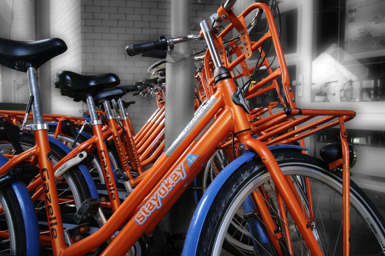 Canon EOS 70D sample photo. Bike, bikes, rotterdam, transportation photography