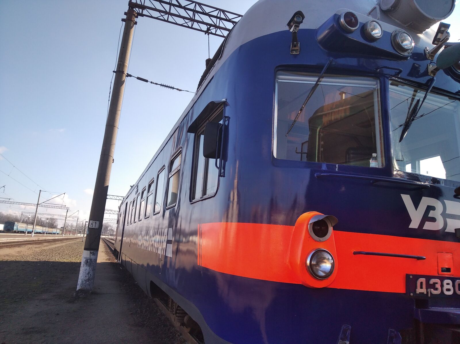 Xiaomi Redmi 7A sample photo. дизель поїзд д1, укрзалізниця, мотриса photography