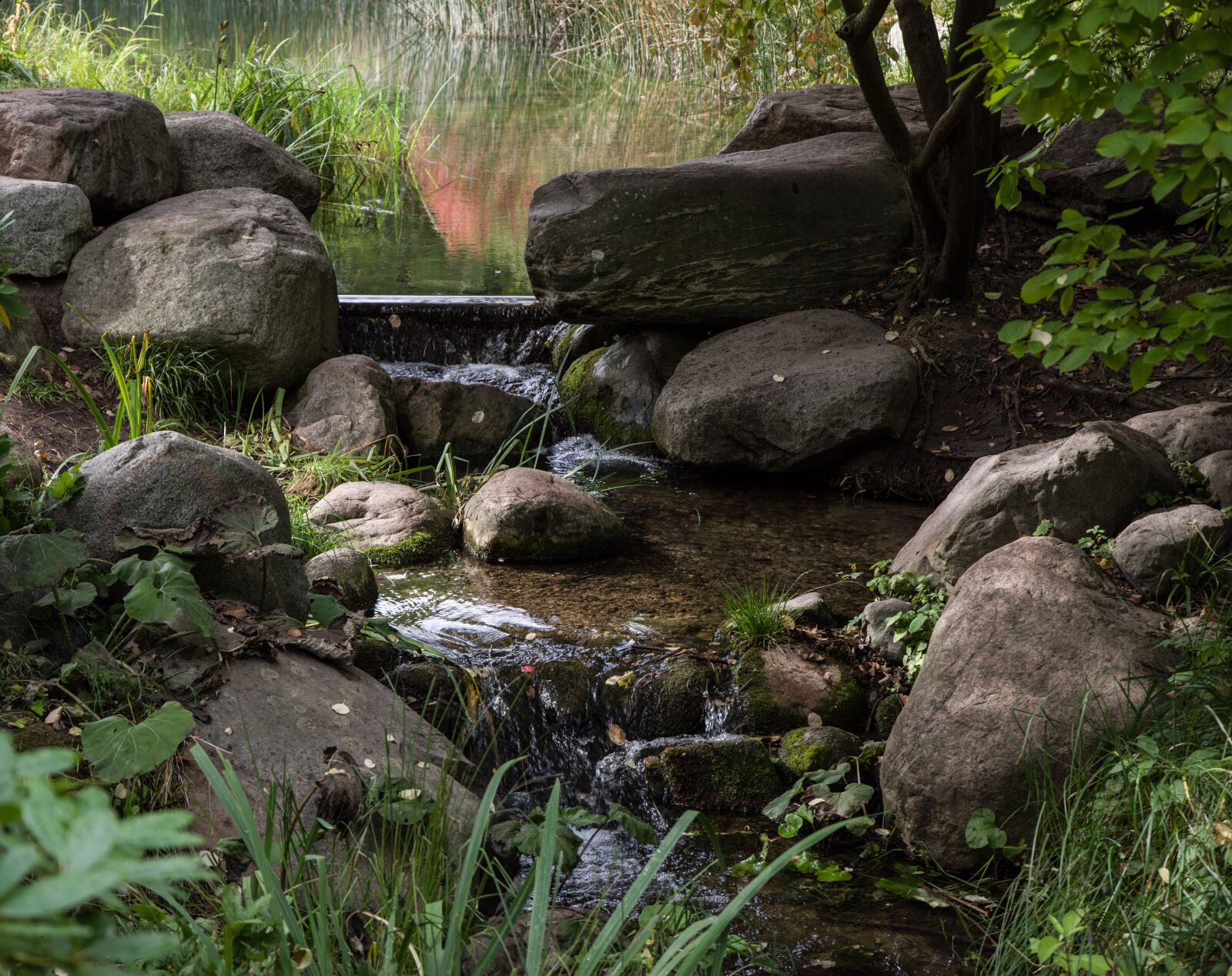 Pentax K-1 Mark II sample photo. Creek, water, rock photography