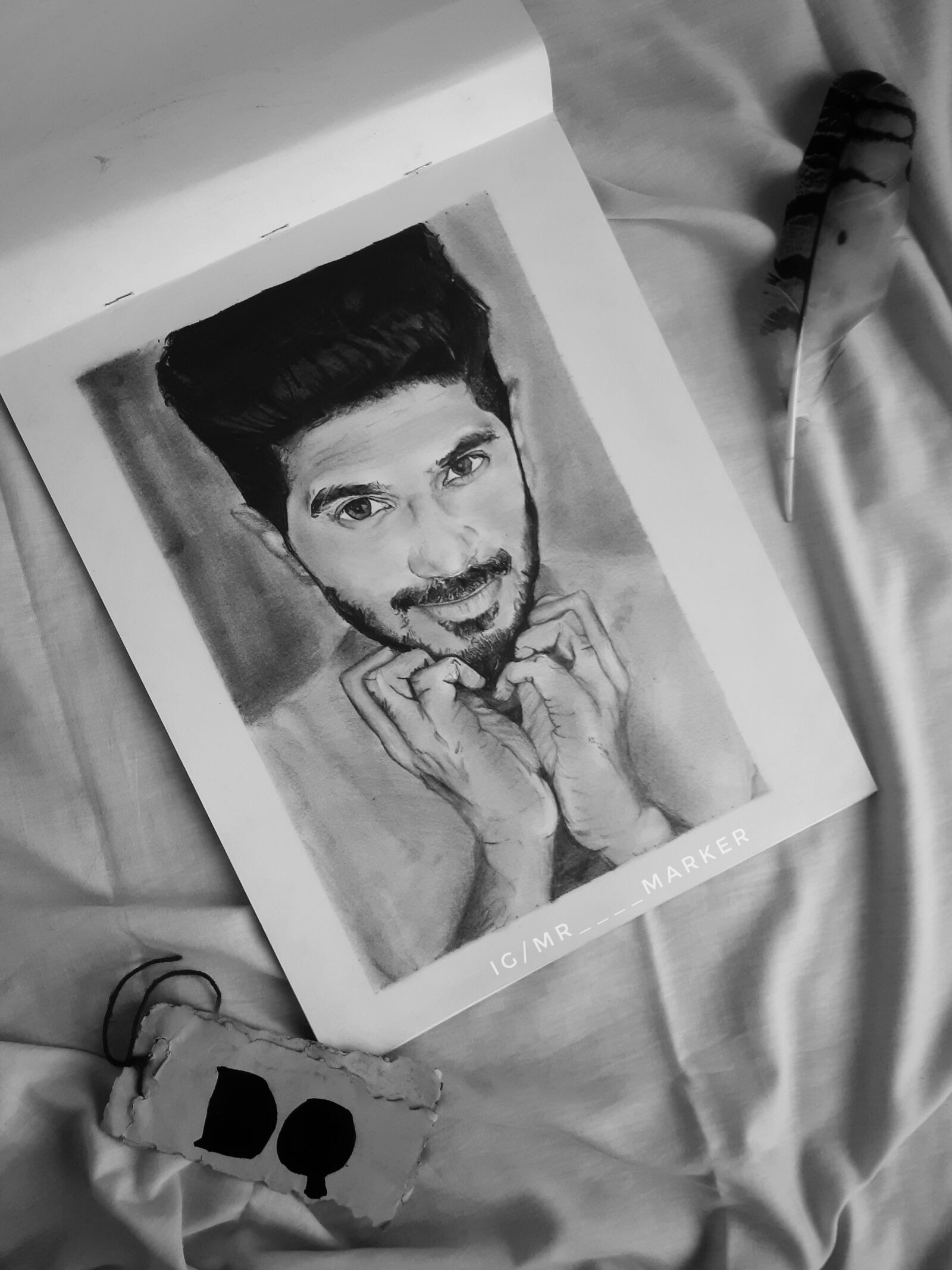 Samsung Galaxy A30 sample photo. Dulquer, salman, art photography