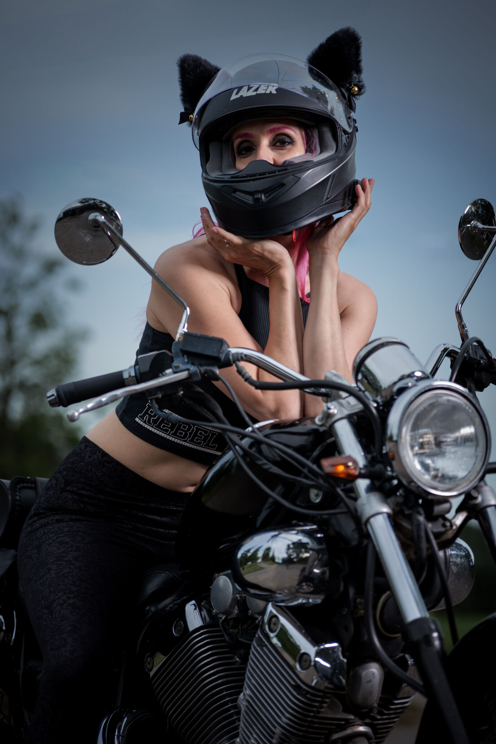 Panasonic Lumix DC-S5 II sample photo. Motorcycle happiness photography
