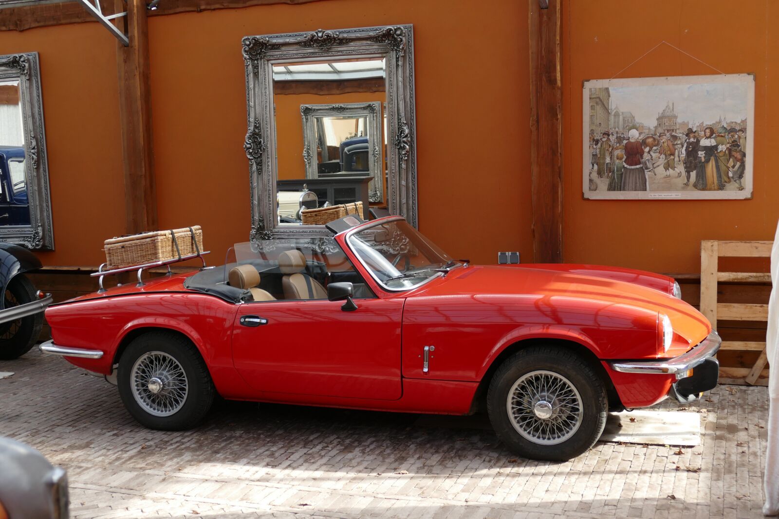 Panasonic Lumix DMC-FZ1000 sample photo. Sports car, oldtimer, old photography