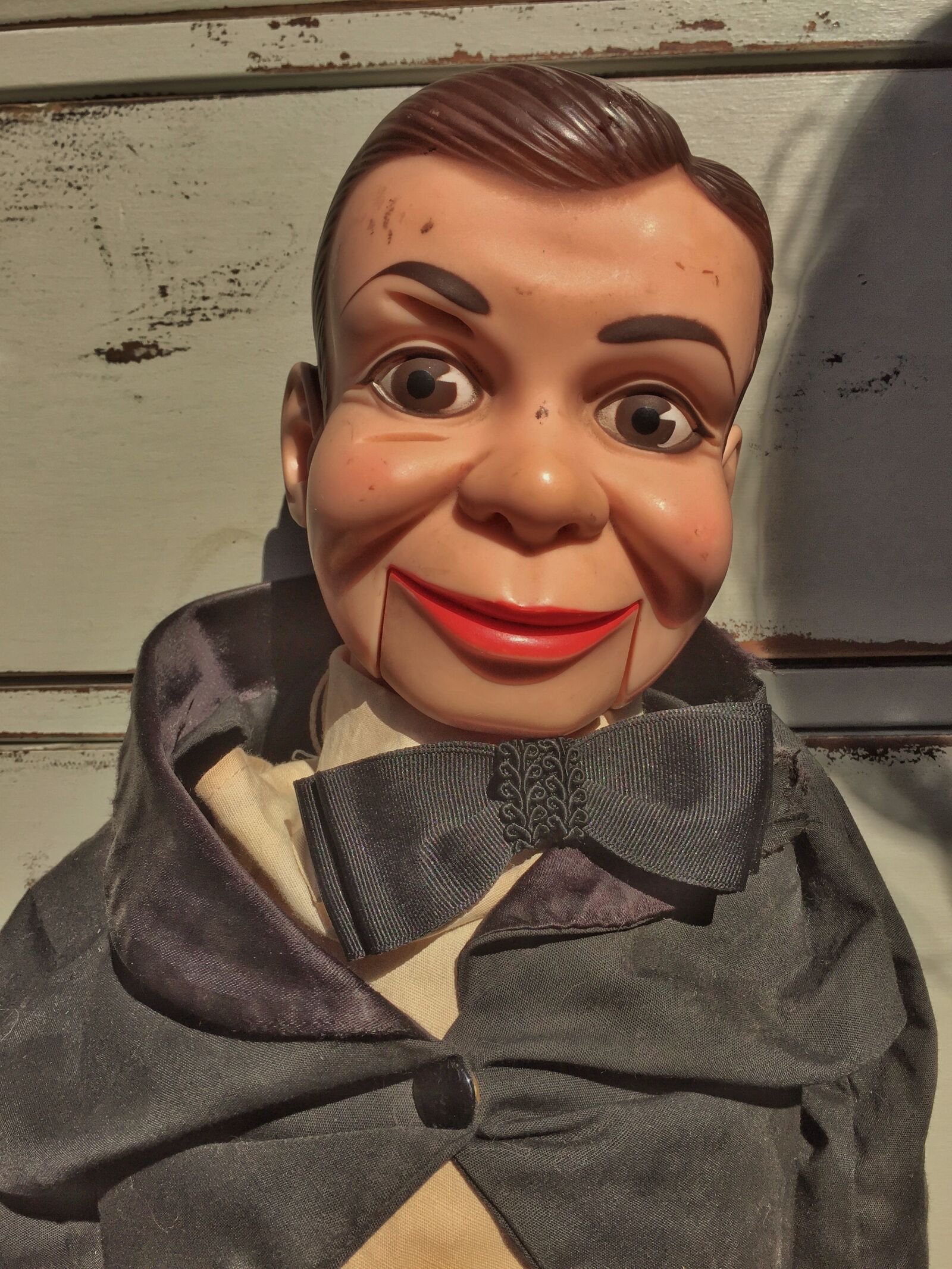 Apple iPhone 6 sample photo. Dummy, ventriloquist, creepy photography