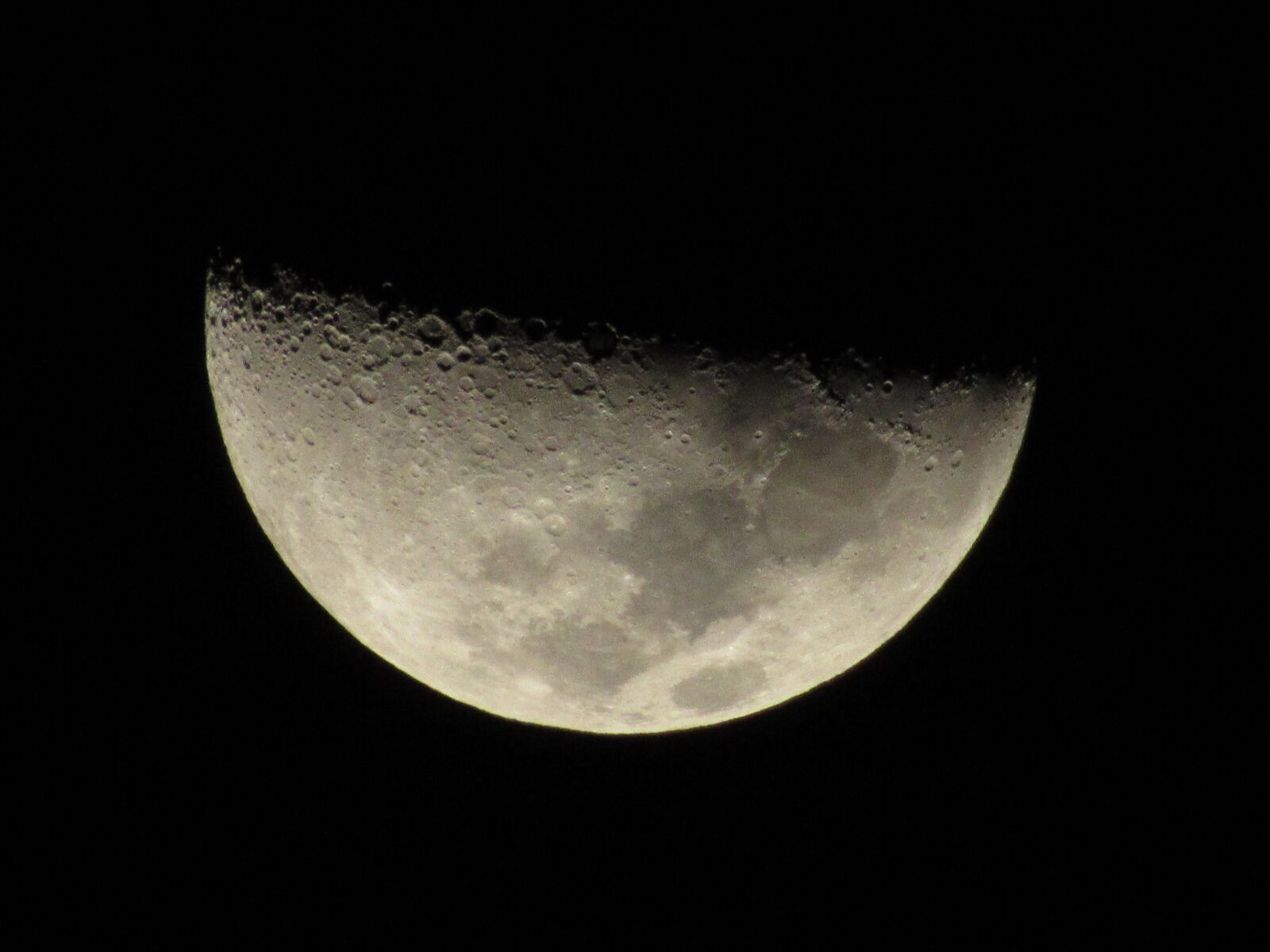 Canon PowerShot SX530 HS sample photo. Moon, night, landscape photography
