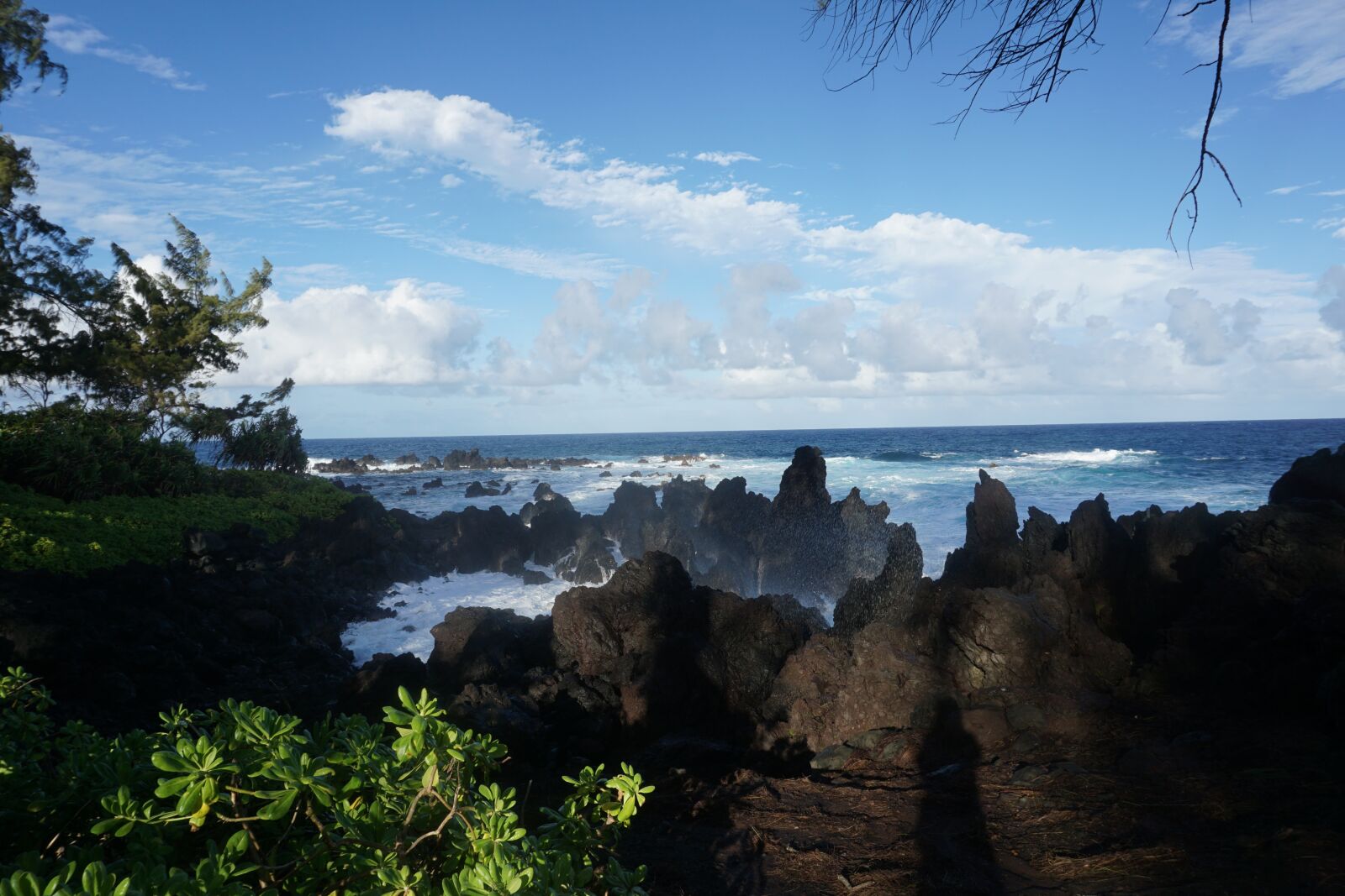 Sony a6000 sample photo. Rocks, lava, beach photography