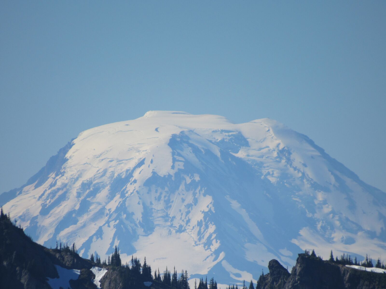 Canon PowerShot SX530 HS sample photo. Mt, rainier, dome photography