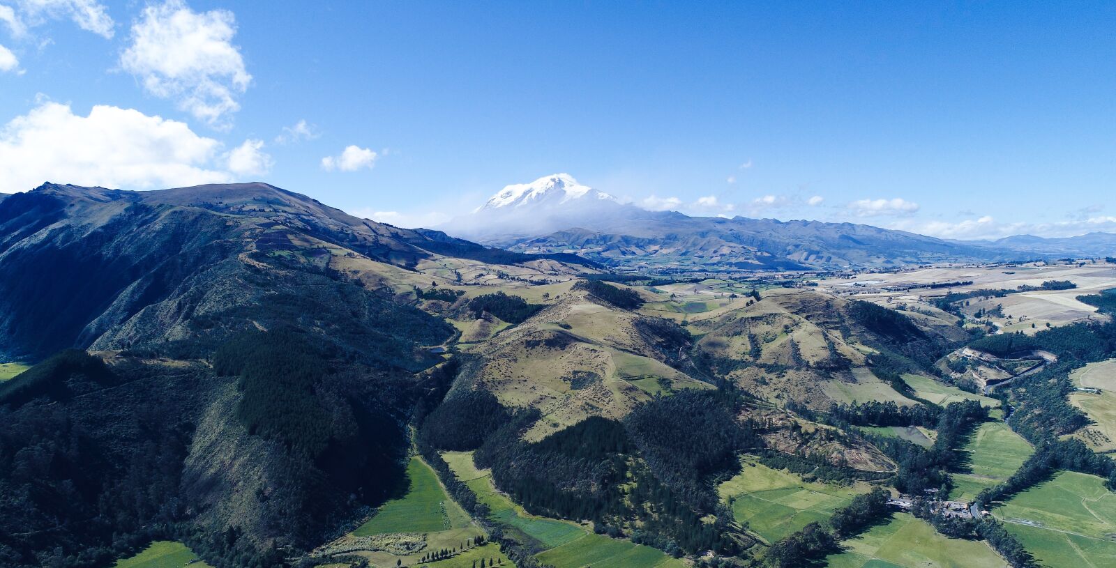 DJI FC6310 sample photo. Ecuador, hill, cayambe photography