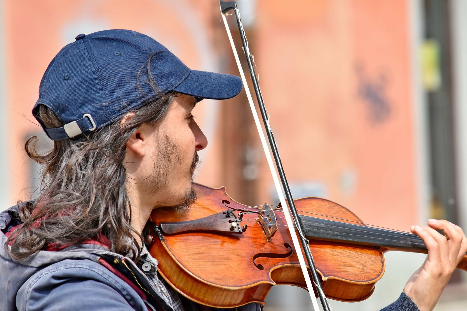 Nikon D5500 sample photo. Artist, portrait, instrument, violin photography