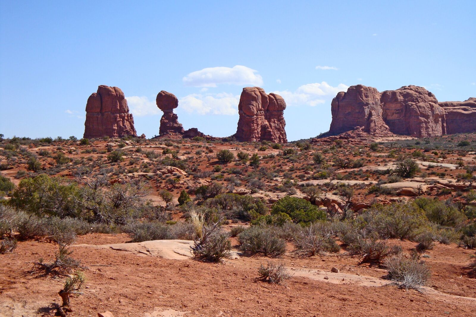 Sony Cyber-shot DSC-W150 sample photo. Arches national park, national photography