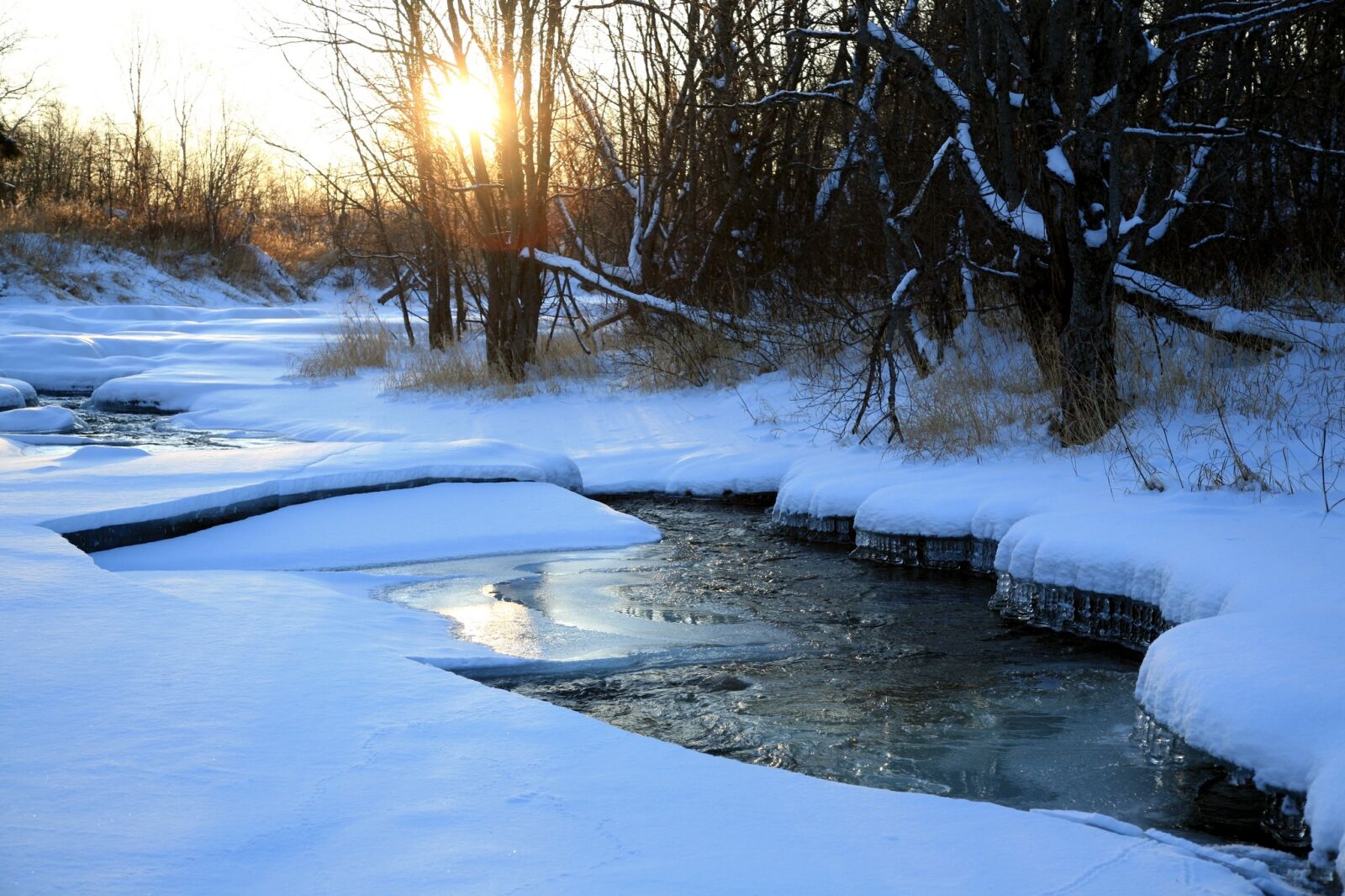 Canon EOS 5D sample photo. River, back on track photography