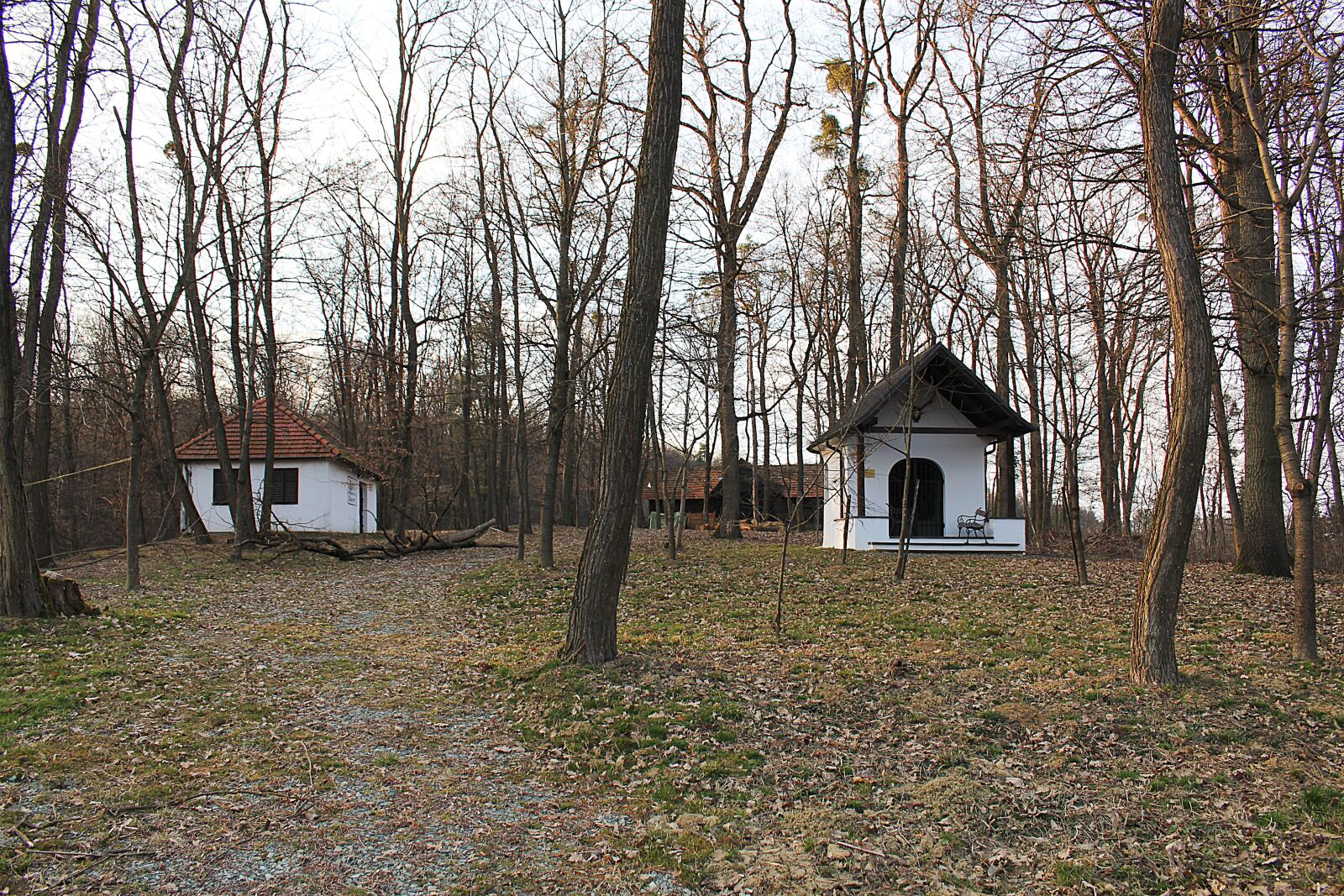 Canon EOS 100D (EOS Rebel SL1 / EOS Kiss X7) sample photo. Houses, chapel, memorial photography