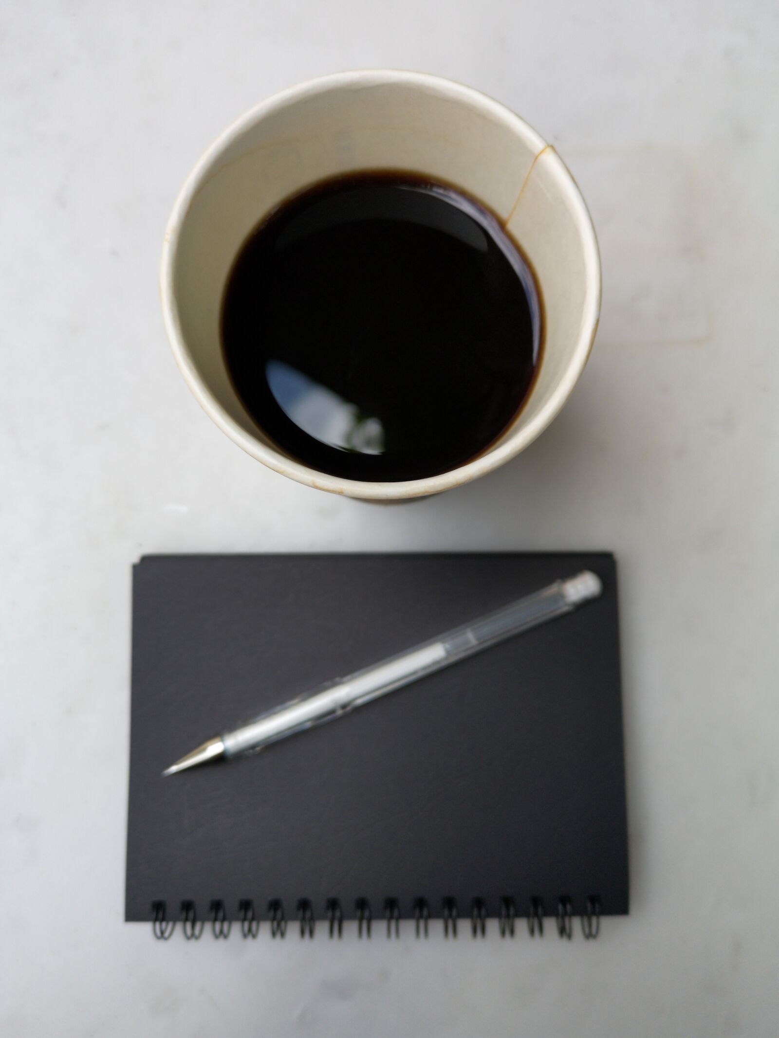 HUAWEI CLT-L09 sample photo. Coffee, beverage, notebook photography