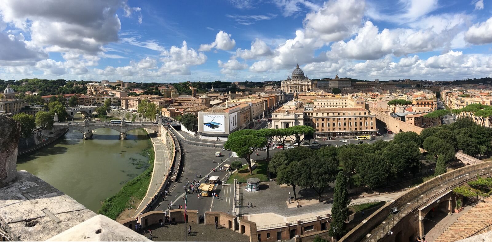 Apple iPhone 6s Plus sample photo. Rome, view, vatican photography