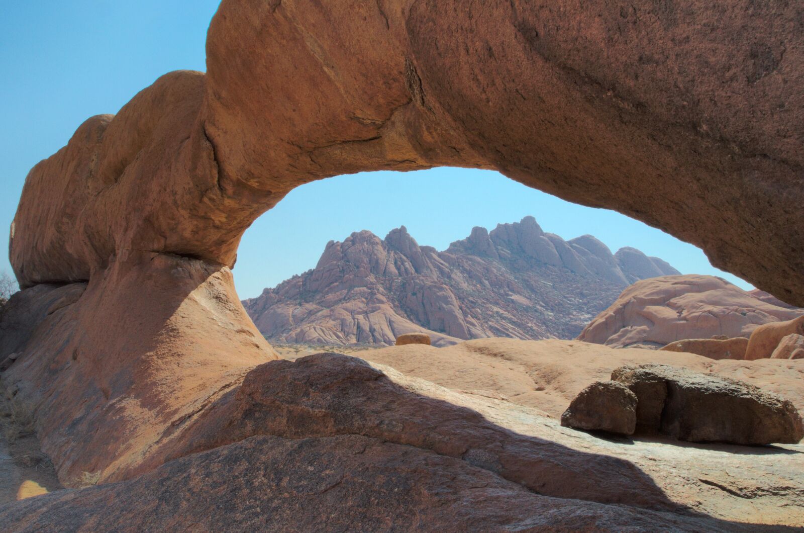 Nikon D5100 sample photo. Spitzkoppe, namibia, rock arch photography