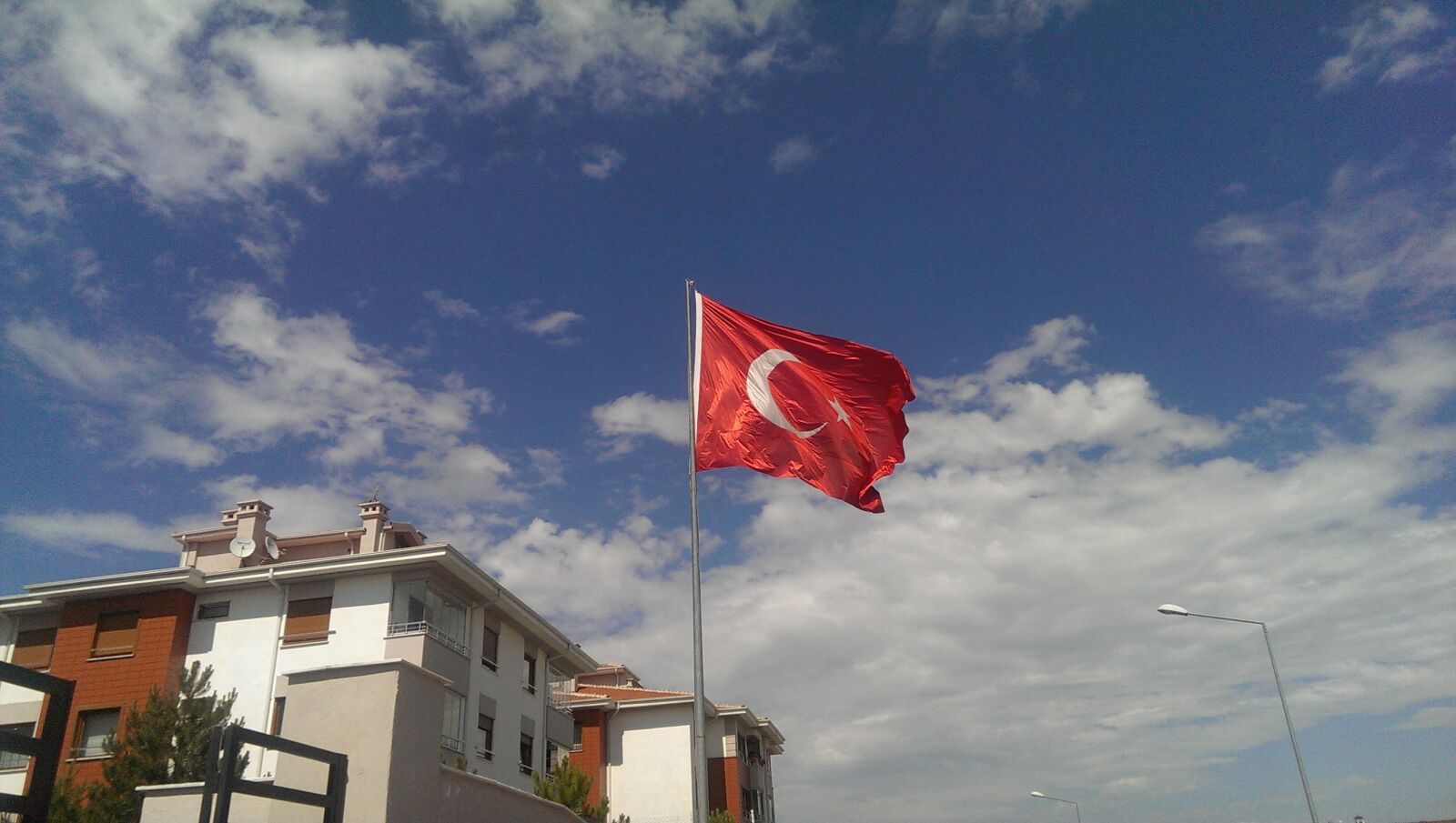 HTC ONE sample photo. Flag, turk, bayragi, turkish photography