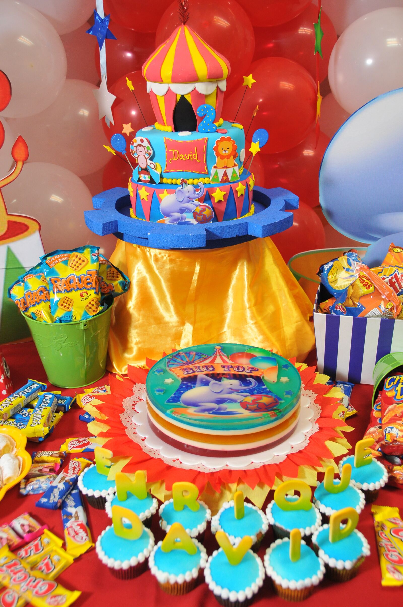 Nikon D300 sample photo. Cake, party, jelly photography