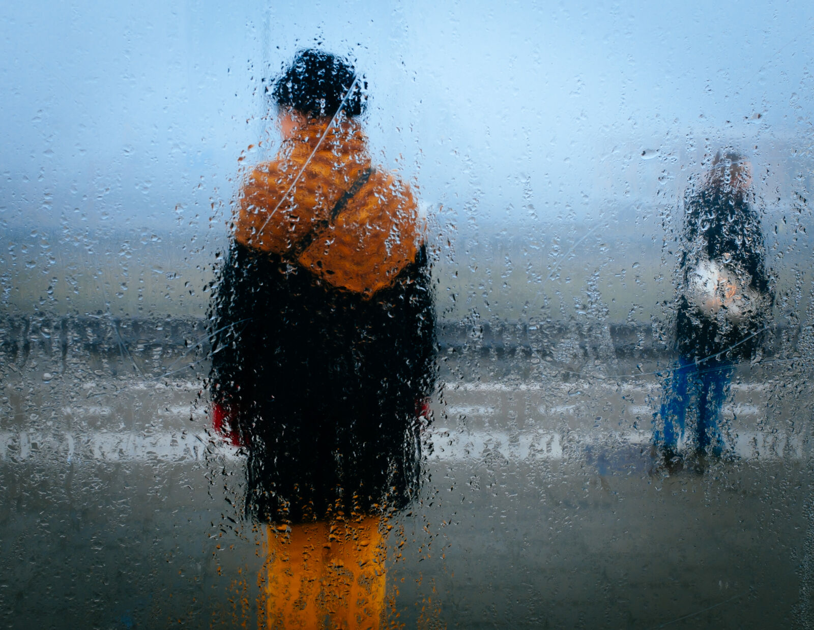 Fujifilm X100S sample photo. Fog, raindrops, water, drops photography