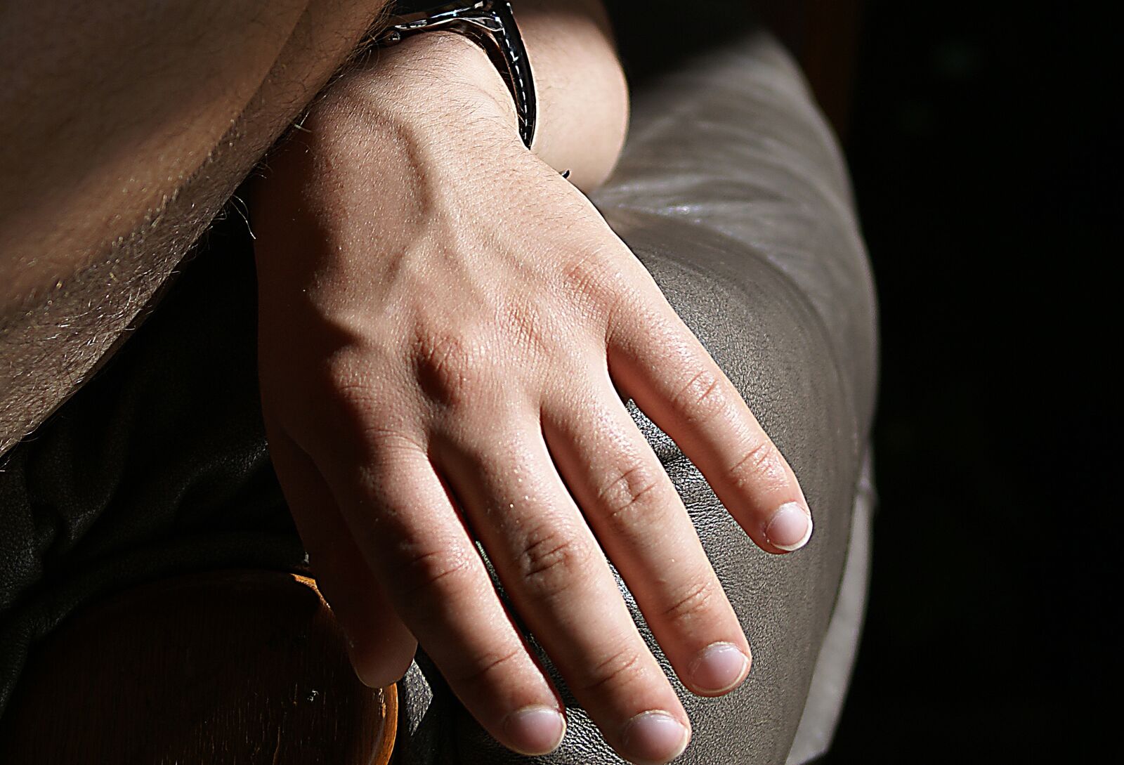 Sony Alpha DSLR-A100 sample photo. The hand, hand, fingers photography