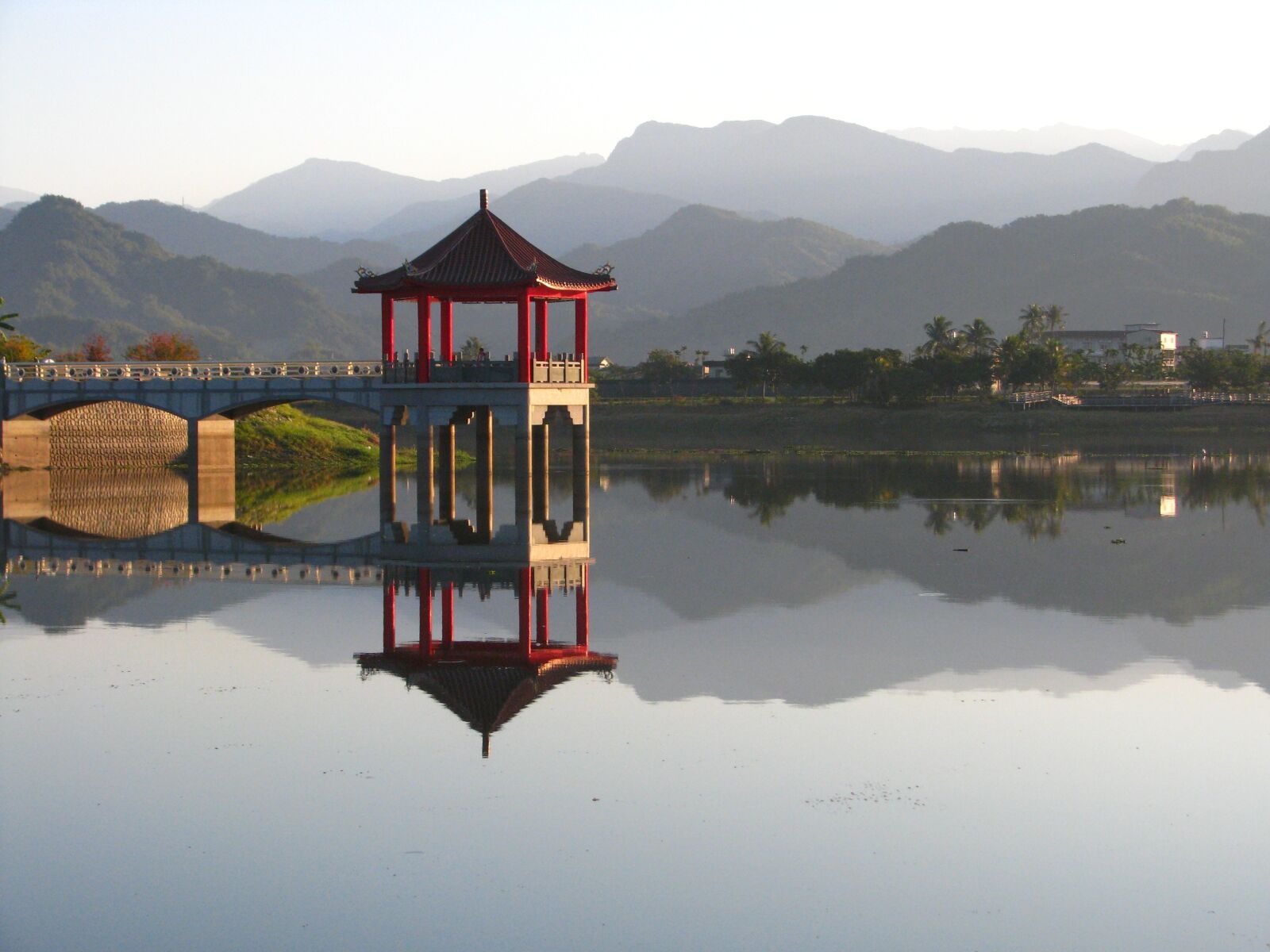 Canon POWERSHOT S5 IS sample photo. Lake, meinong lake, meinong photography