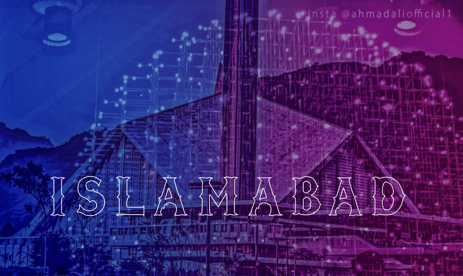 Nikon D90 sample photo. Islamabad pakistan, faisal mosque photography