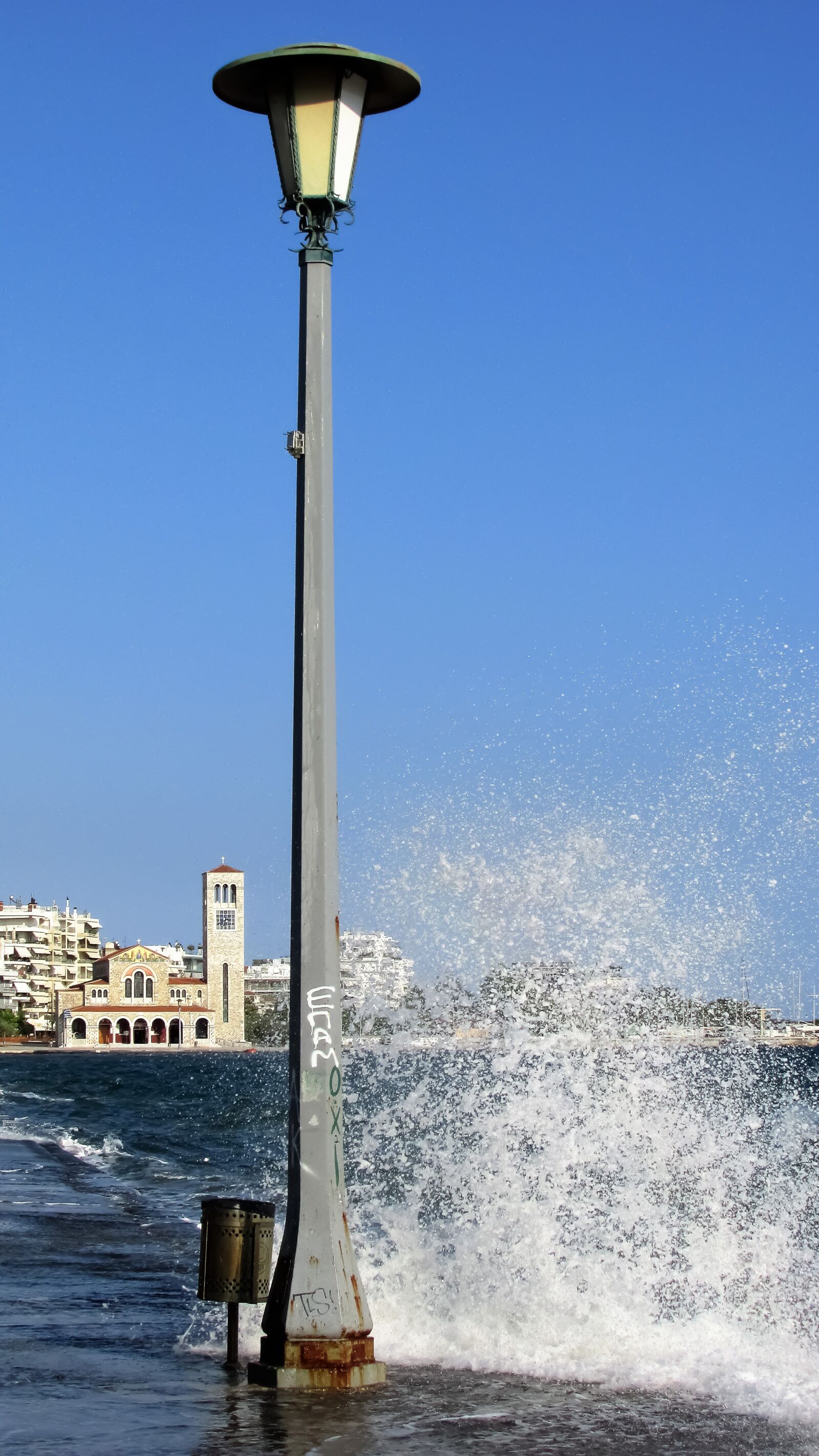 Canon PowerShot SX400 IS sample photo. Greece, volos, promenade photography