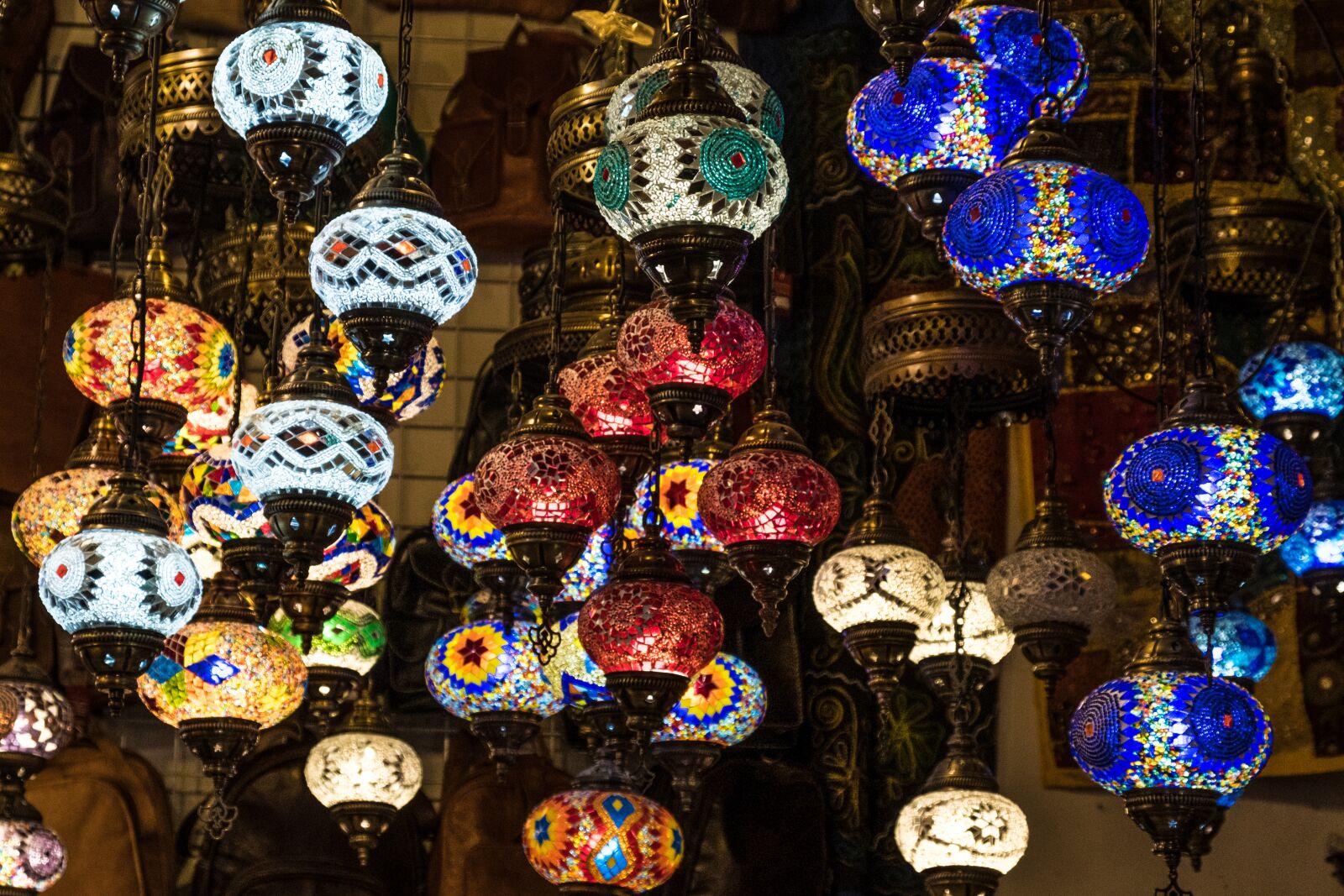 Fujifilm XF 18-55mm F2.8-4 R LM OIS sample photo. Lamps, morocco, moroccan photography