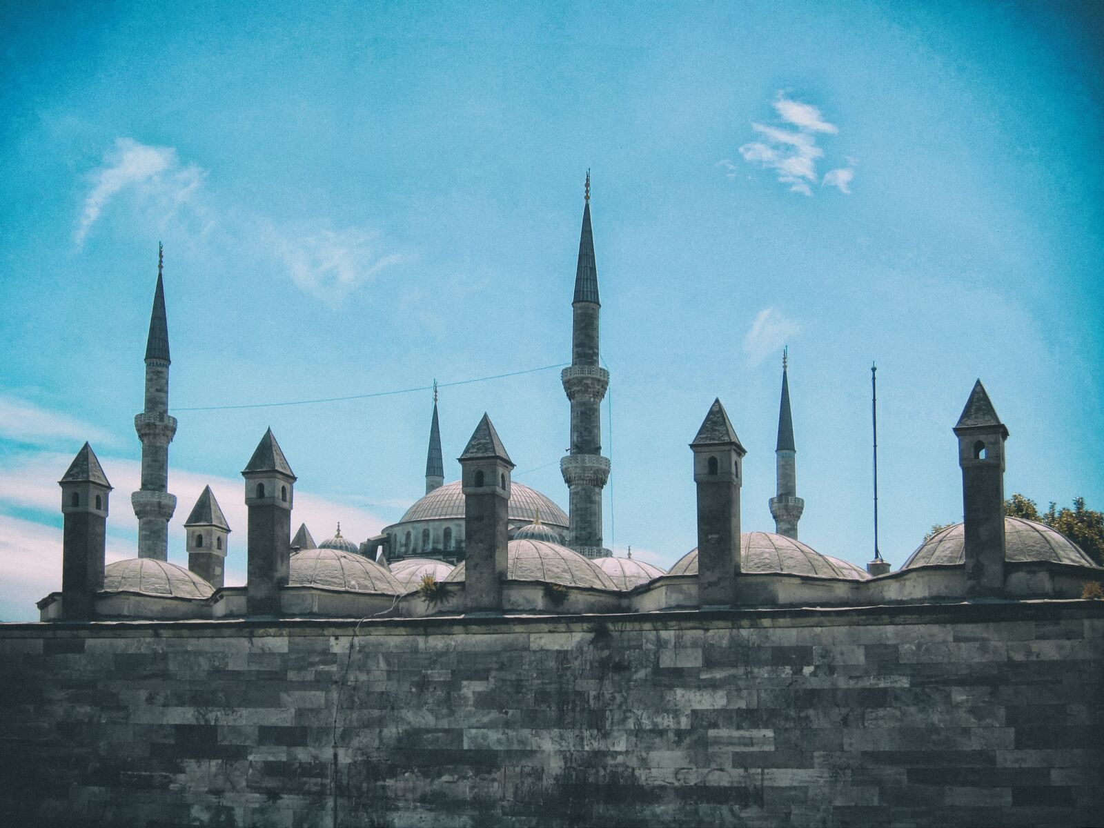 Canon PowerShot S90 sample photo. Istanbul, turkey, blue mosque photography