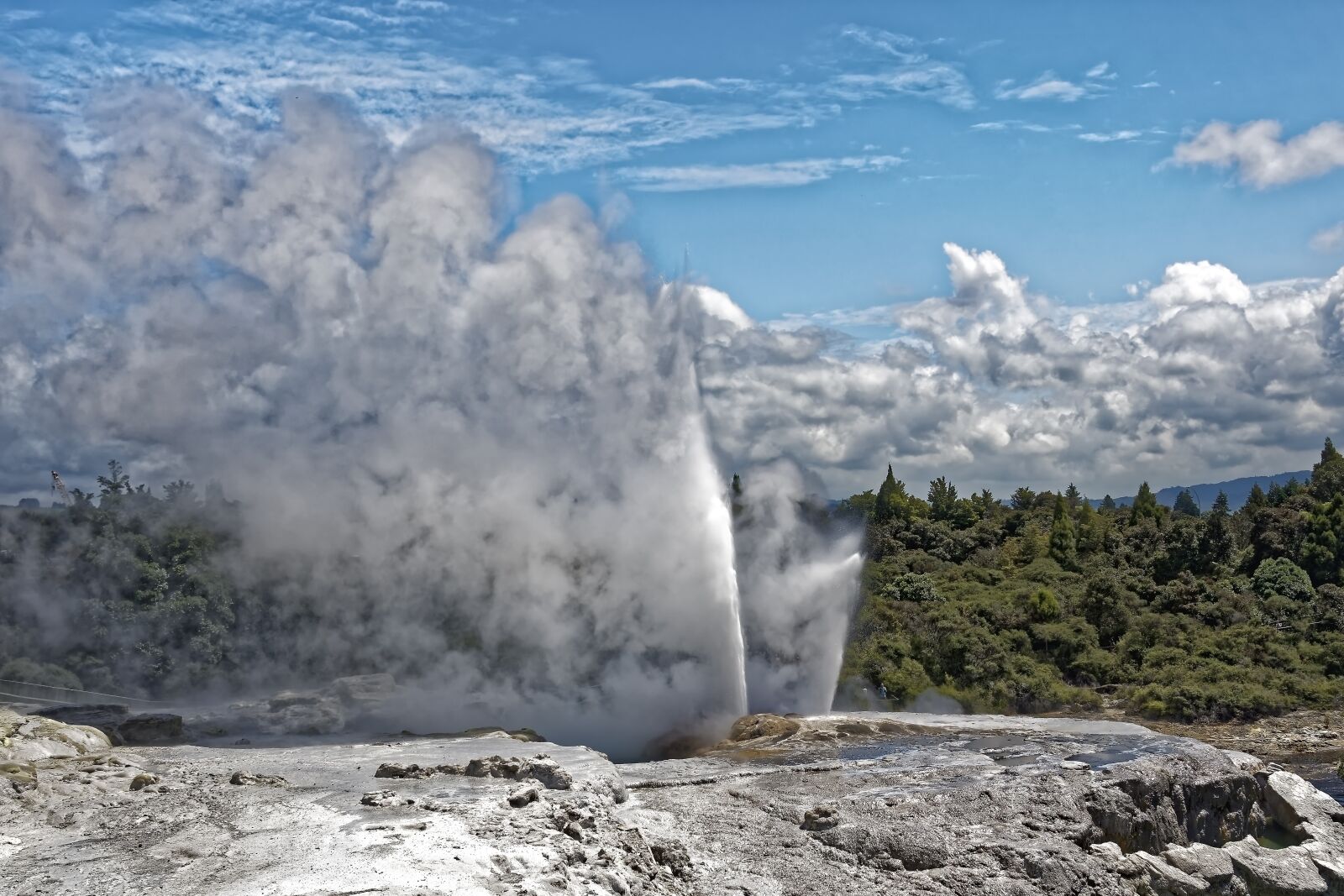 Nikon D500 sample photo. New zealand, pohutu geyser photography