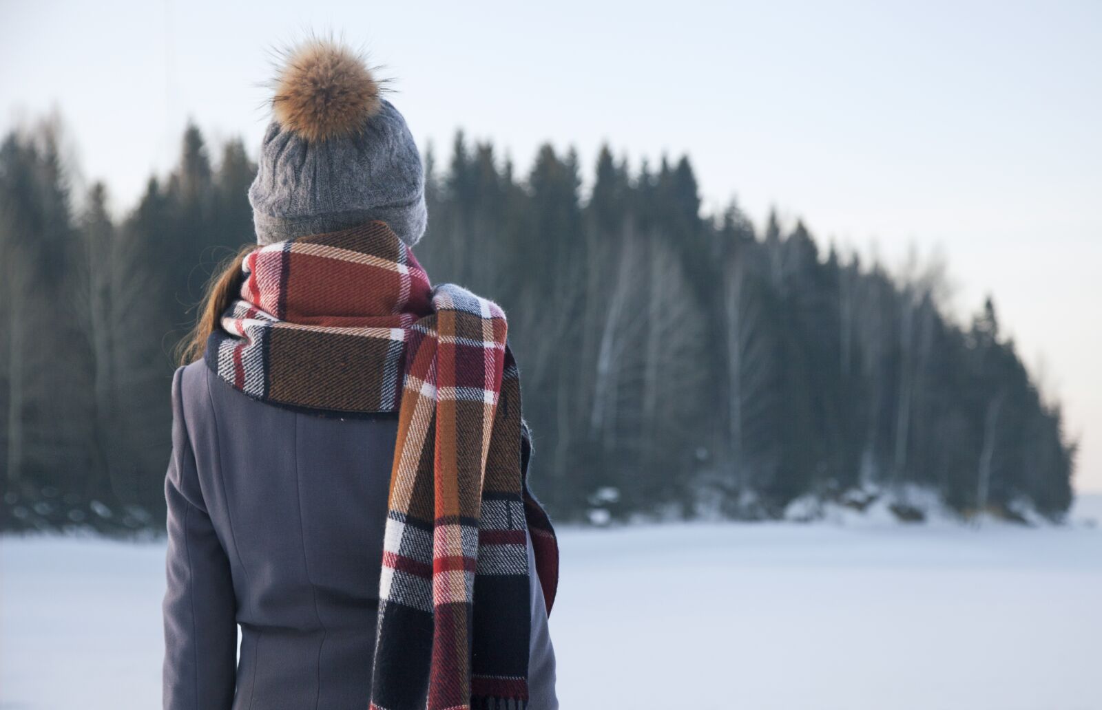 Canon EOS 5D Mark II sample photo. Girl, winter, snow photography