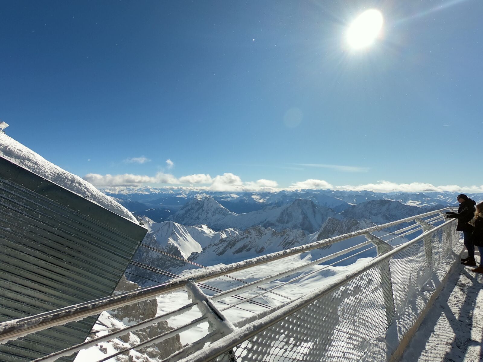 GoPro Hero7 Black sample photo. Zugspitze, top of germany photography