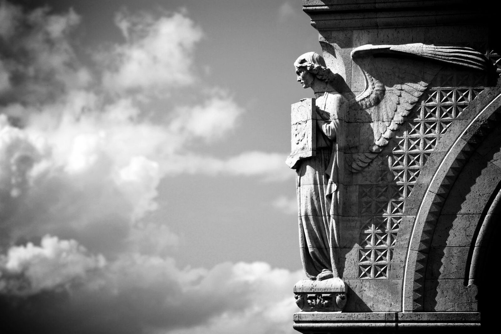Canon EOS 5D Mark II sample photo. Europe, b w, architecture photography