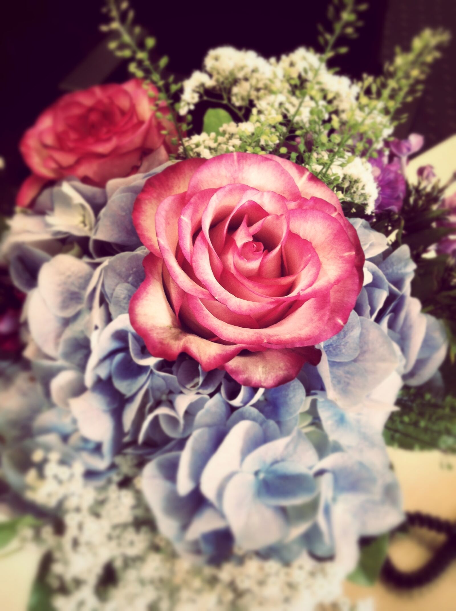 Apple iPhone 4 sample photo. Rose, bouquet, flowers photography