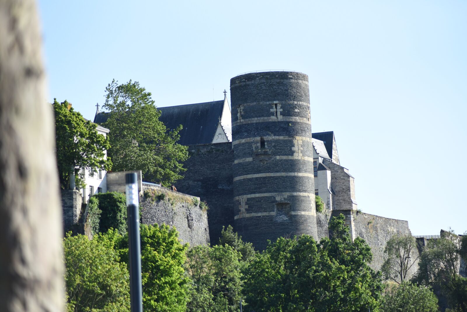 Nikon D750 sample photo. Angers, castle, medieval photography