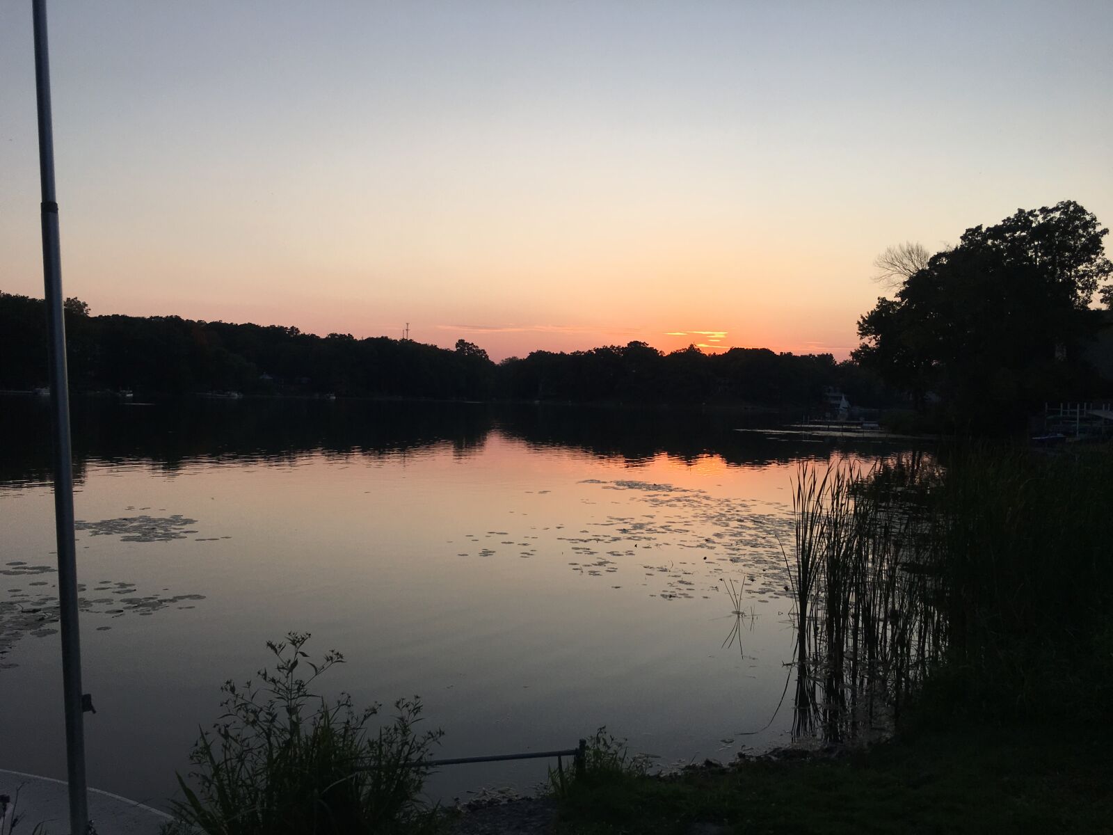 Apple iPhone 6s sample photo. Evening, sun, lake, lakes photography