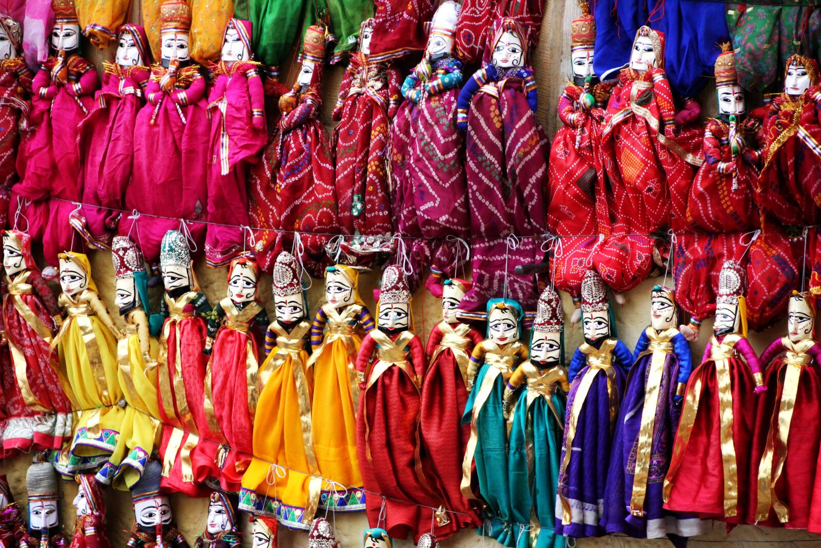 Canon EOS 1300D (EOS Rebel T6 / EOS Kiss X80) sample photo. Puppet, india, jaipur photography