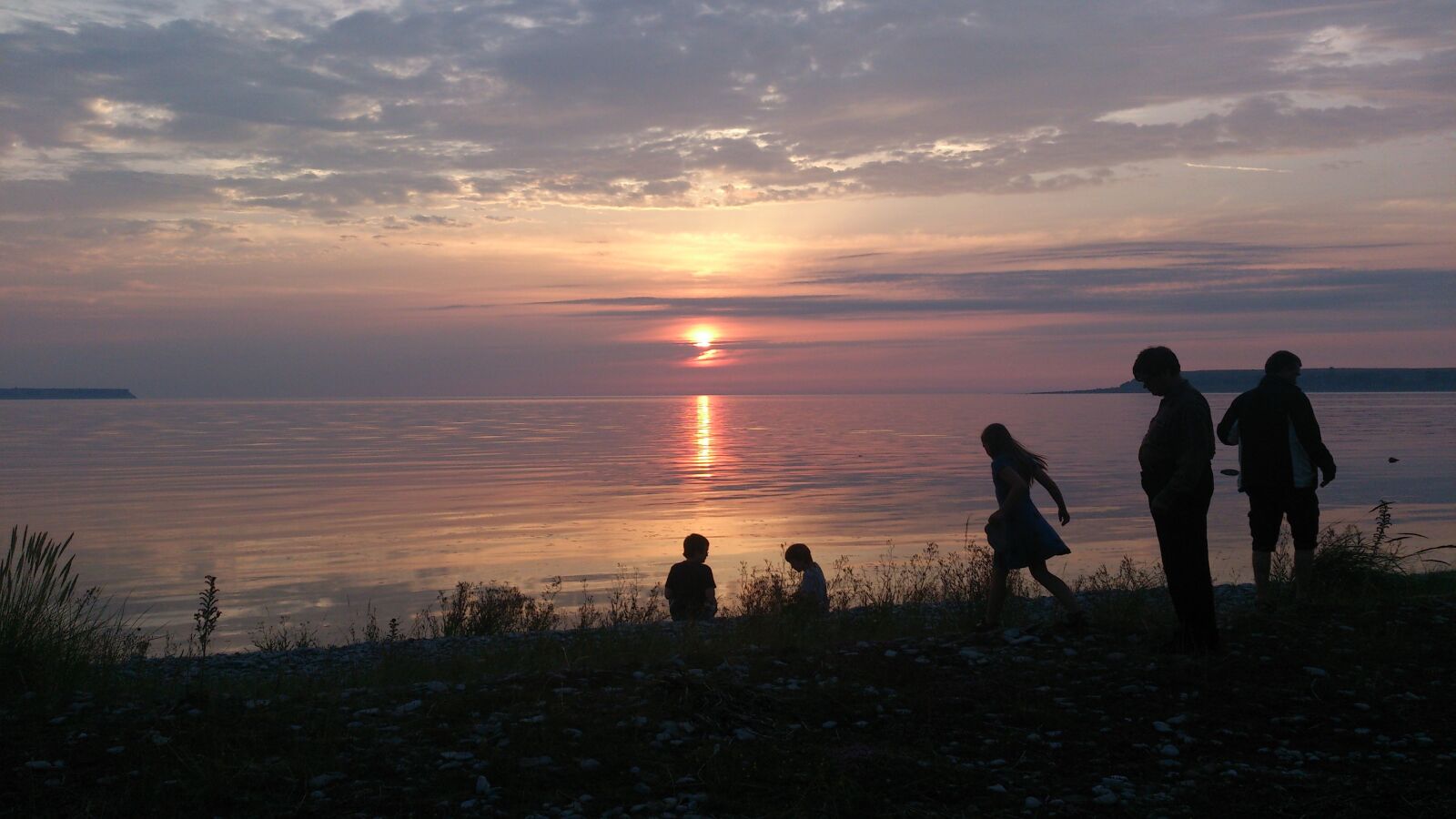 Sony Xperia V sample photo. Sunset, gotland, beach photography