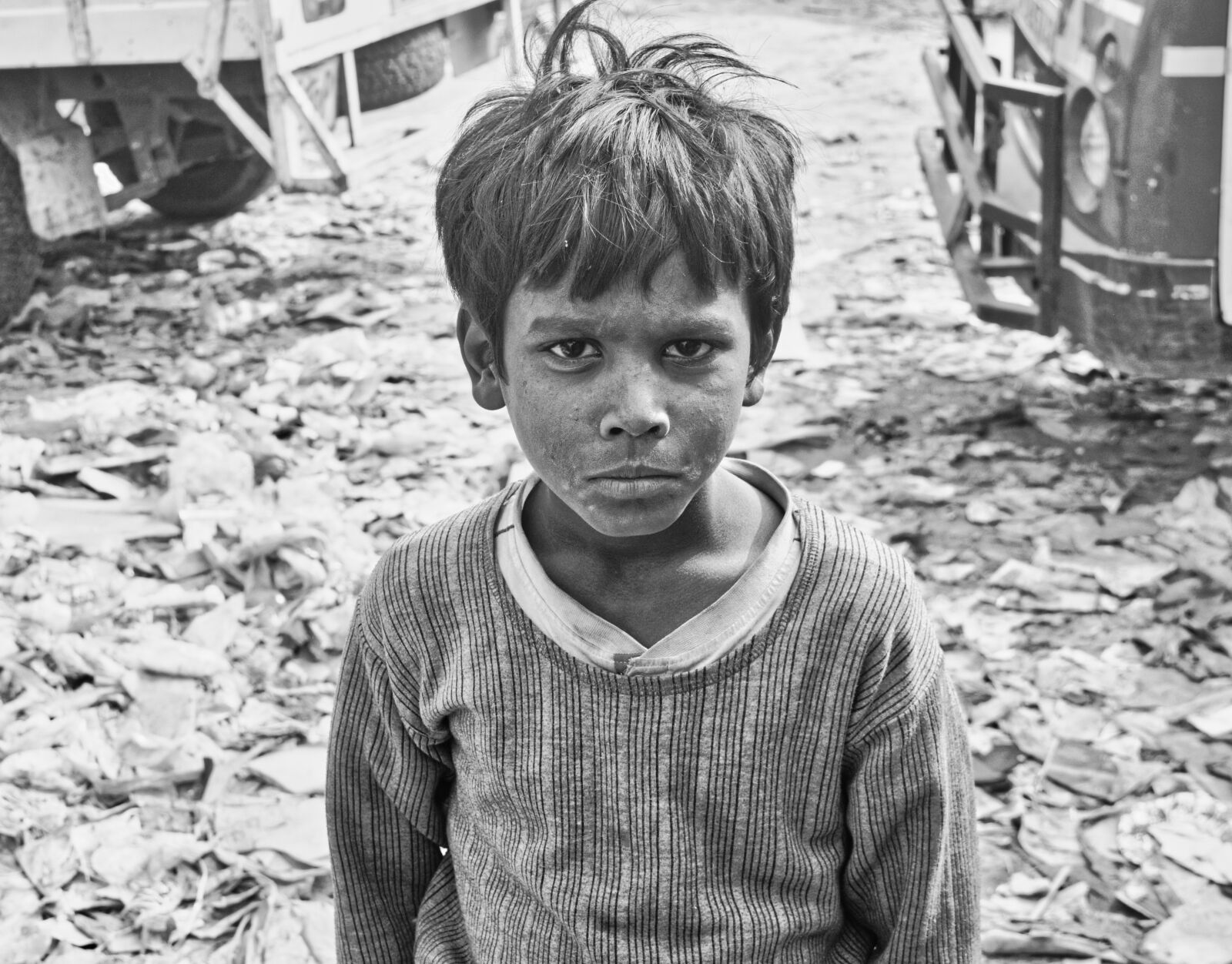 Nikon D3300 sample photo. Slums, india, poverty photography