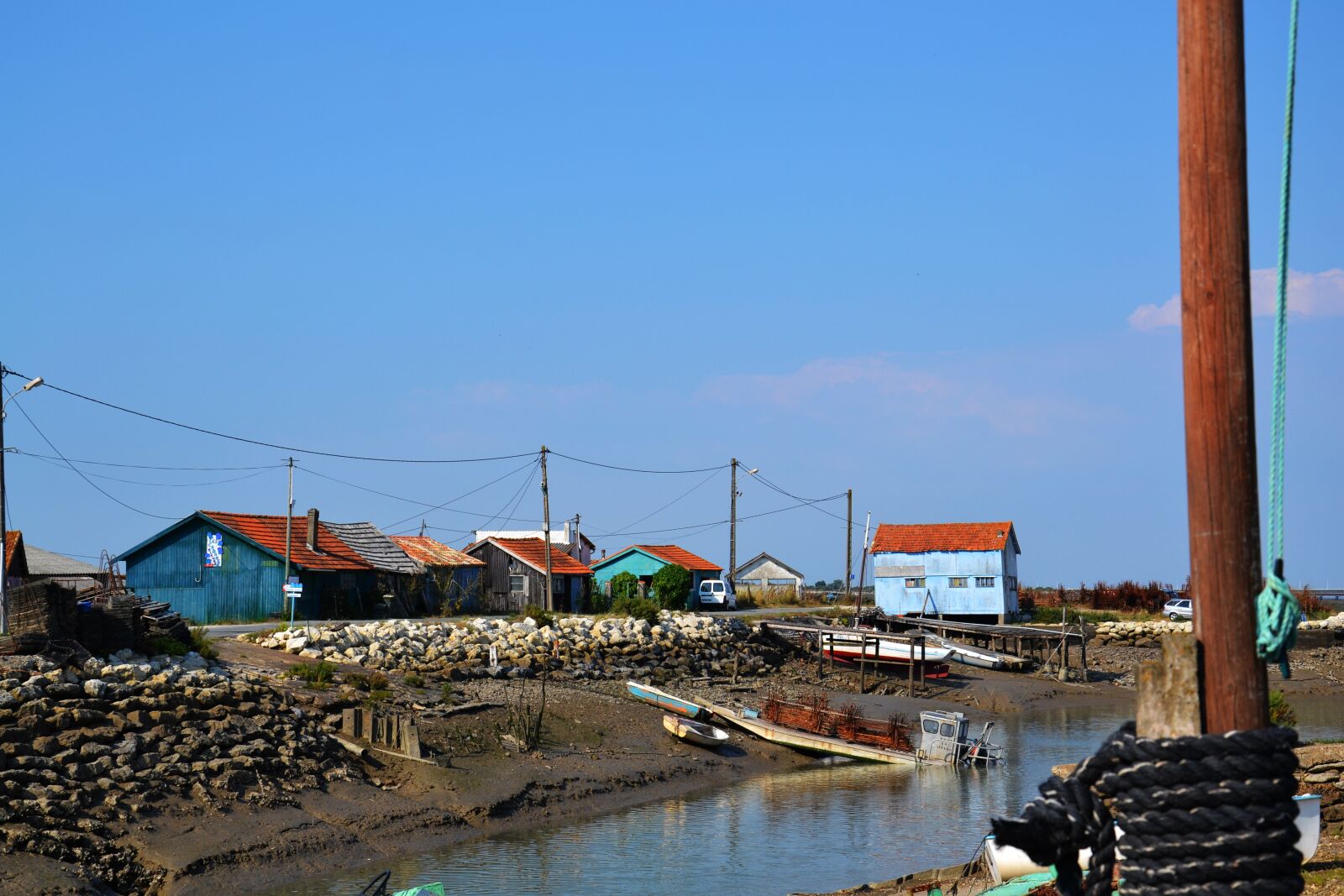 Nikon D3100 sample photo. Oléron, island, port photography