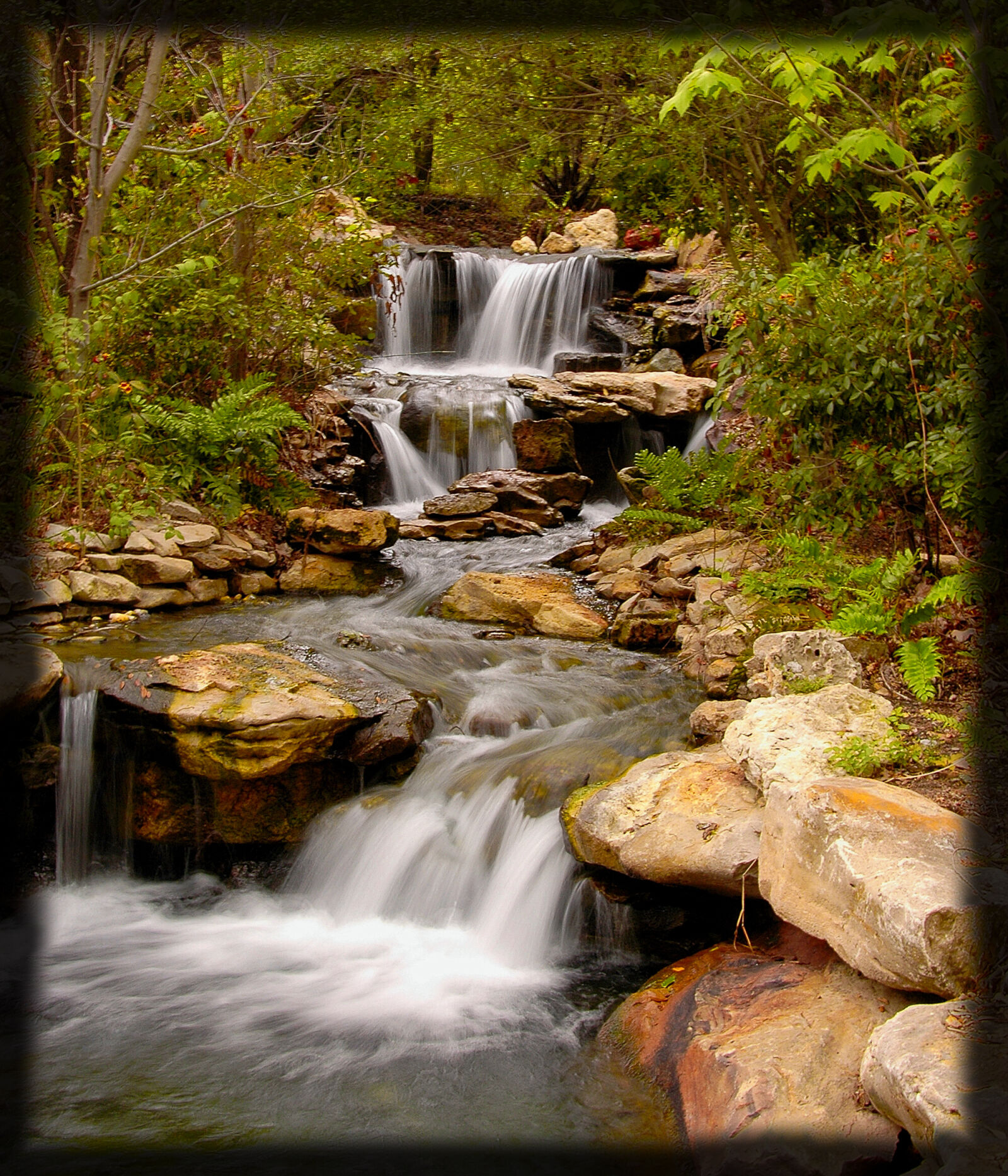 Nikon D70s sample photo. Waterfalls photography