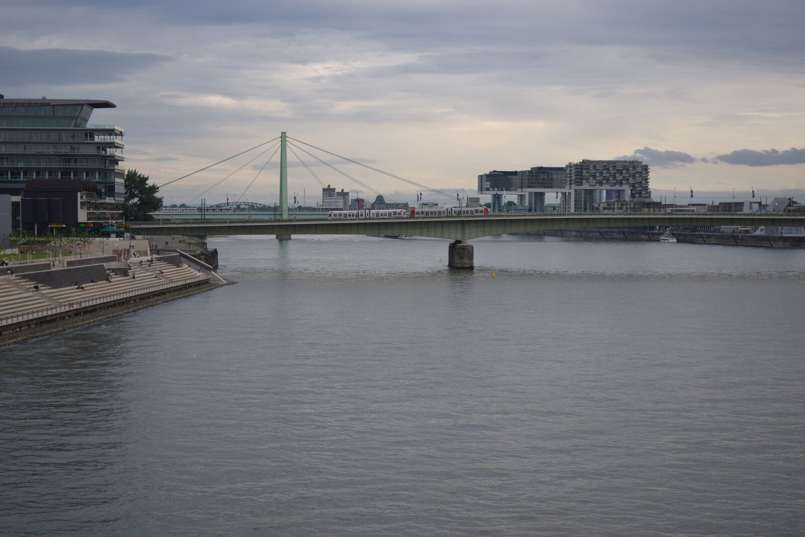 Nikon D5300 sample photo. Cologne, rhine, river photography