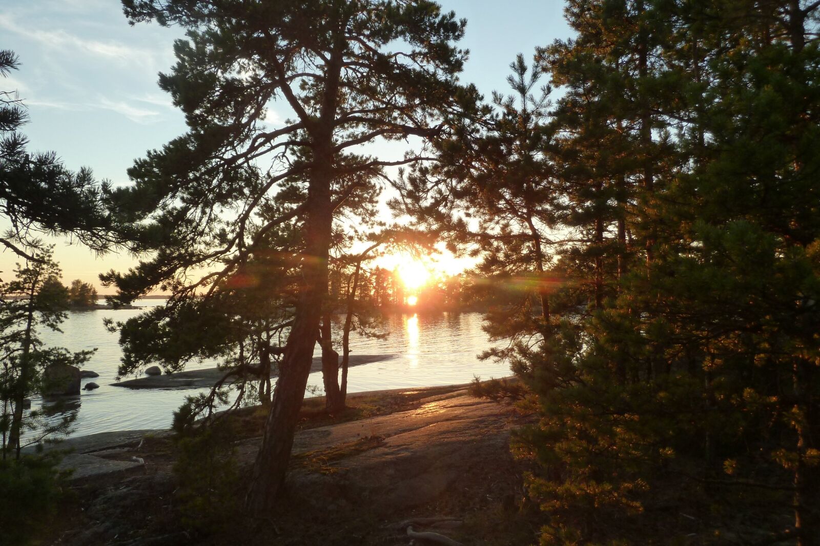 Panasonic Lumix DMC-ZS7 (Lumix DMC-TZ10) sample photo. Finland, baltic sea, sunset photography
