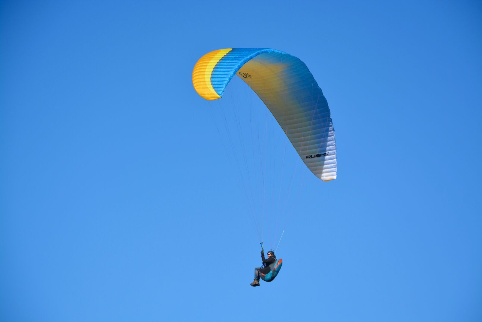 Nikon D5200 sample photo. Paragliding, paraglider, wing ozone photography