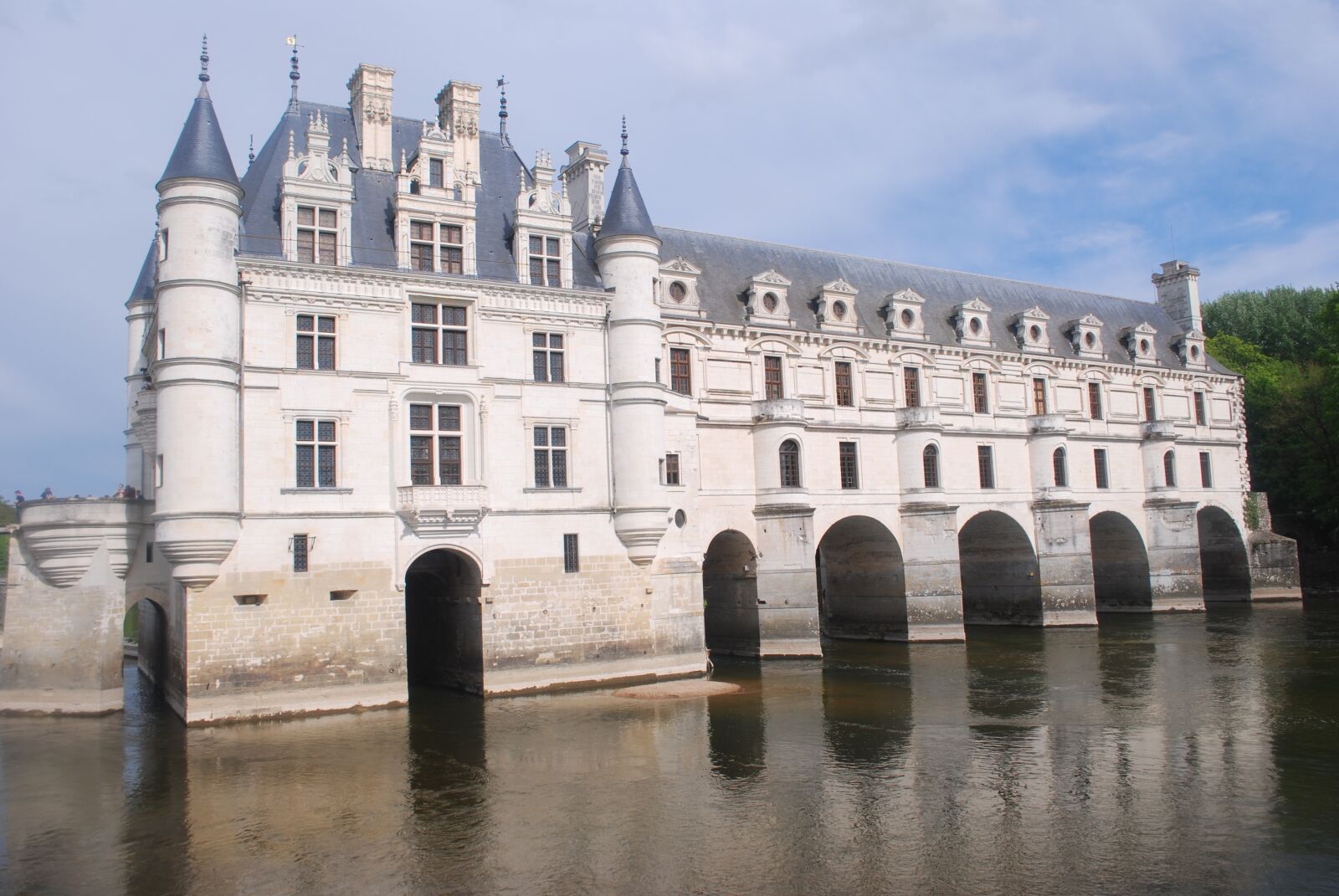 Nikon D60 sample photo. Chenonceaux, castle, tourism photography