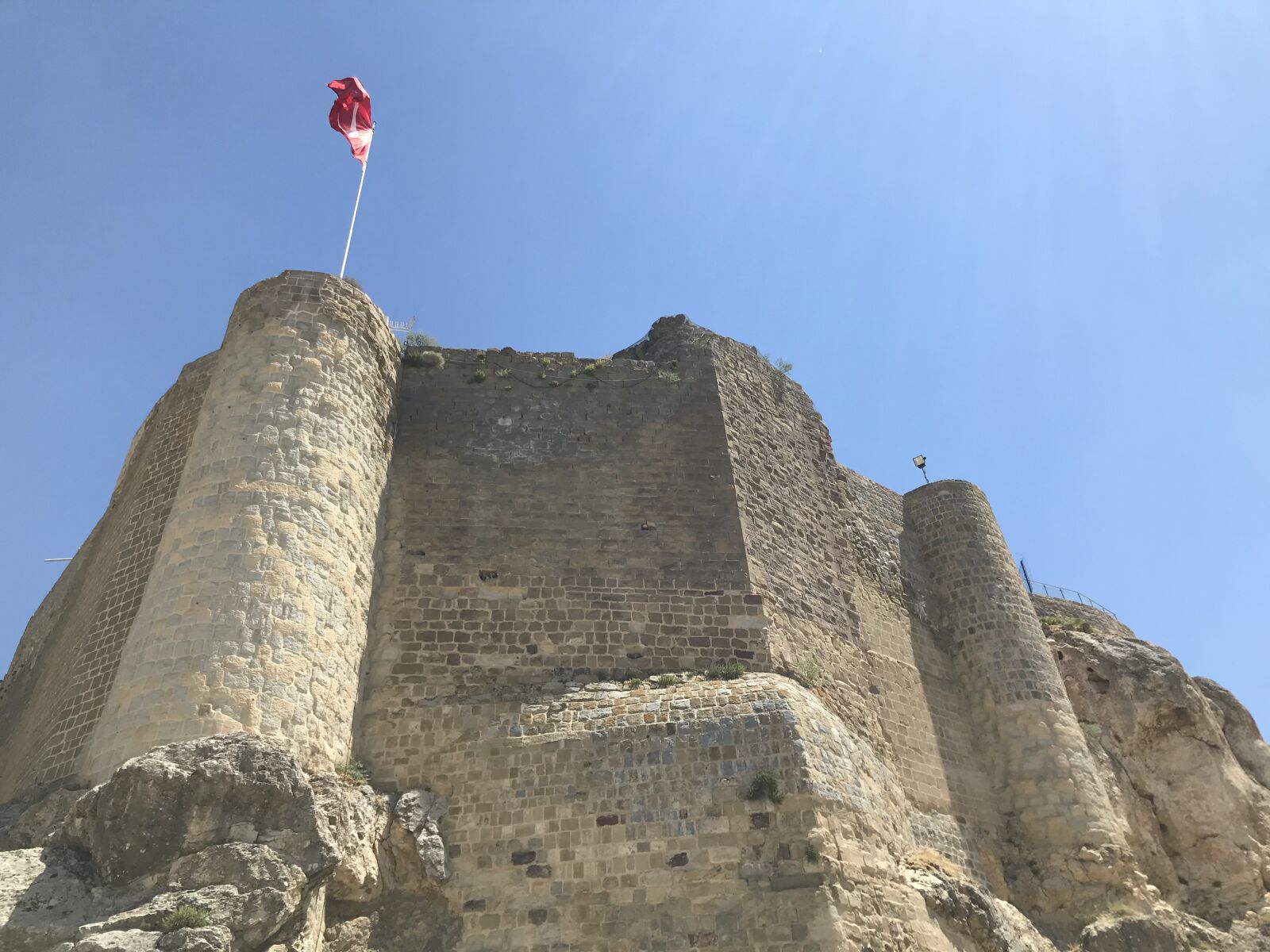iPhone 7 back camera 3.99mm f/1.8 sample photo. Harput, elazığ, castle photography